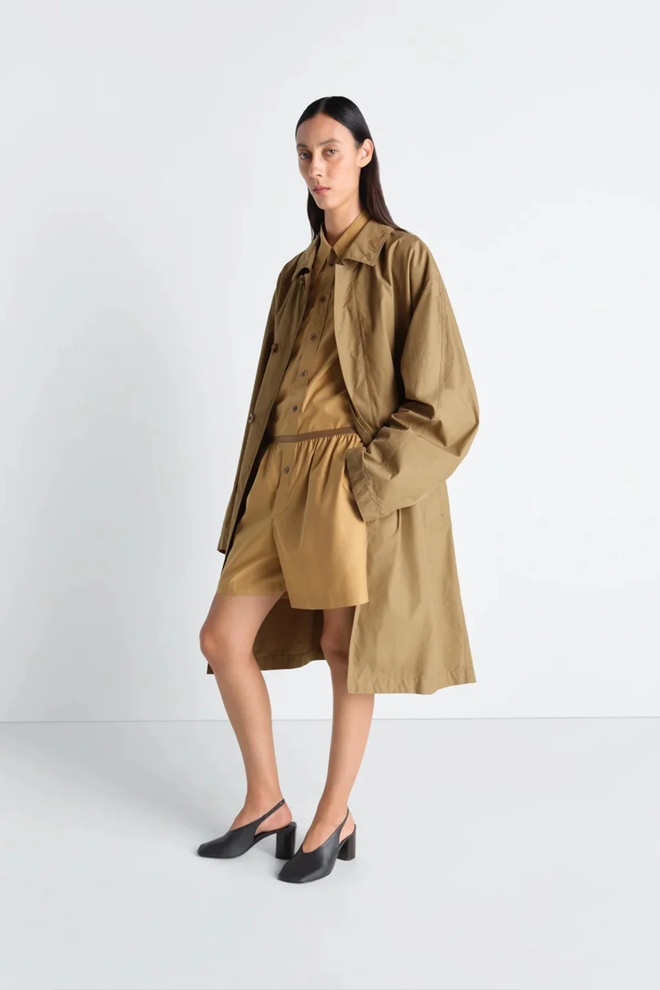 Car Coat VENTILE® Cotton Khaki
