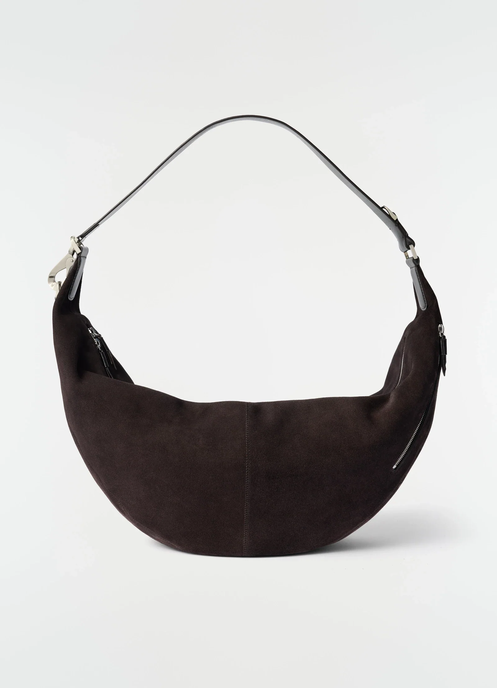 Large Quiver Clip Bag Ebony Brown - Image 4