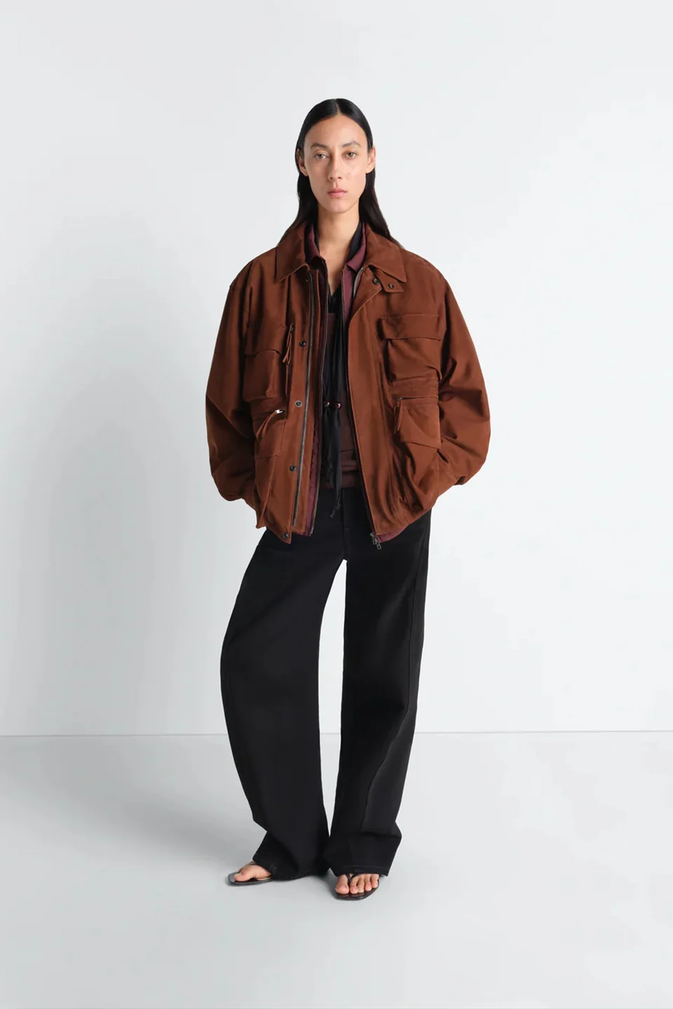 Reporter Jacket Cigar - Image 11