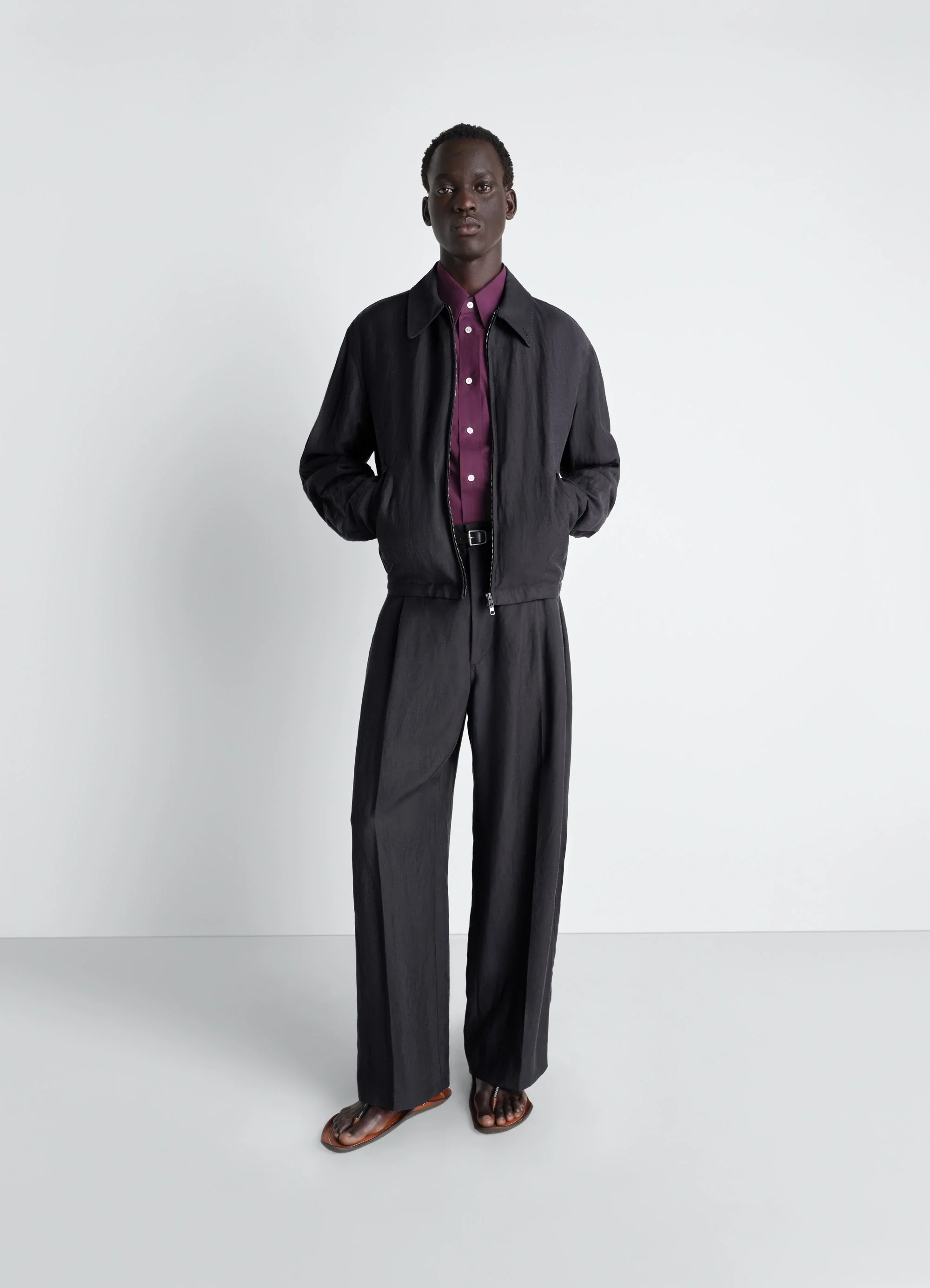 Short Blouson Ash black - Image 3