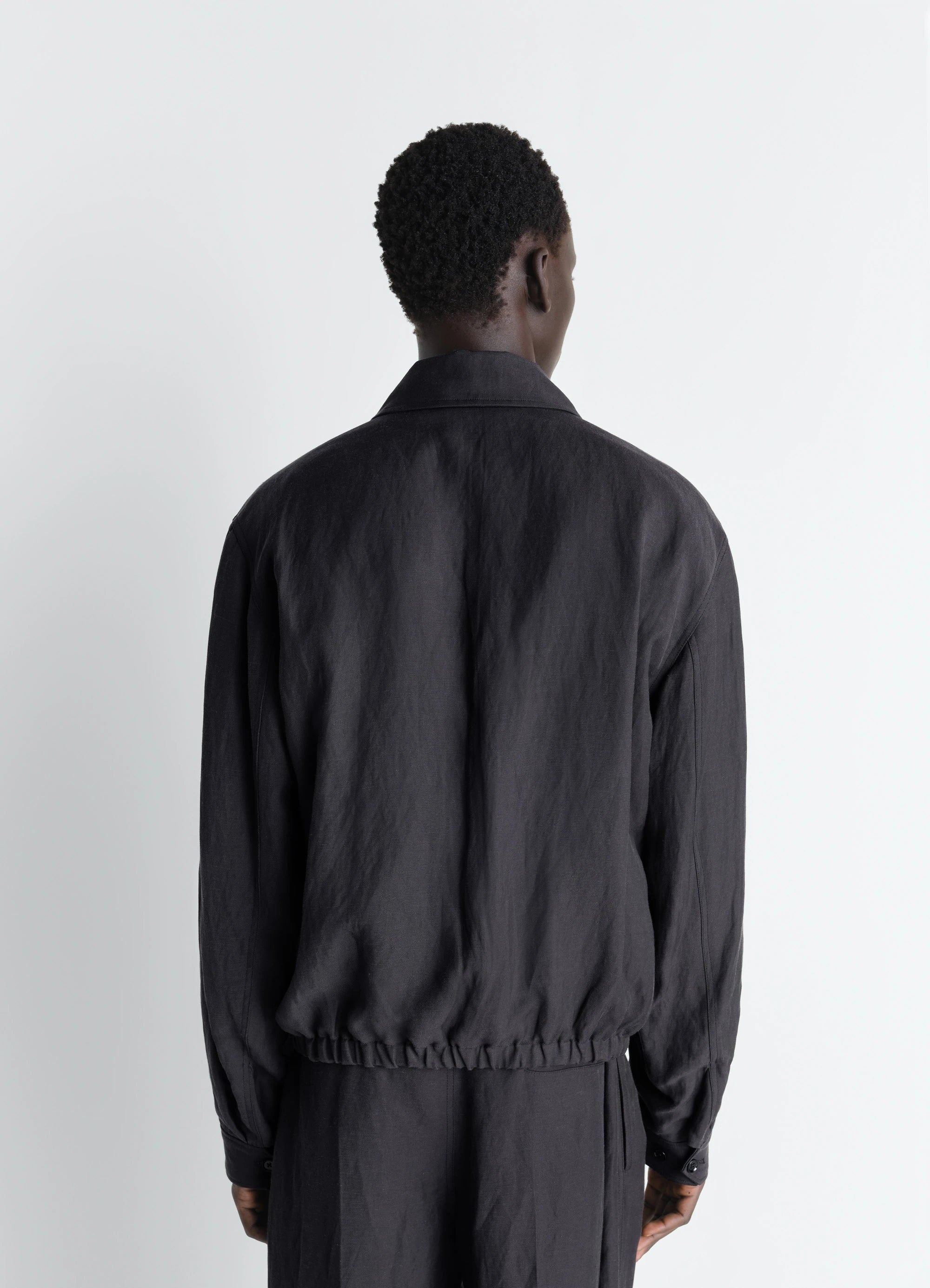 Short Blouson Ash black - Image 6