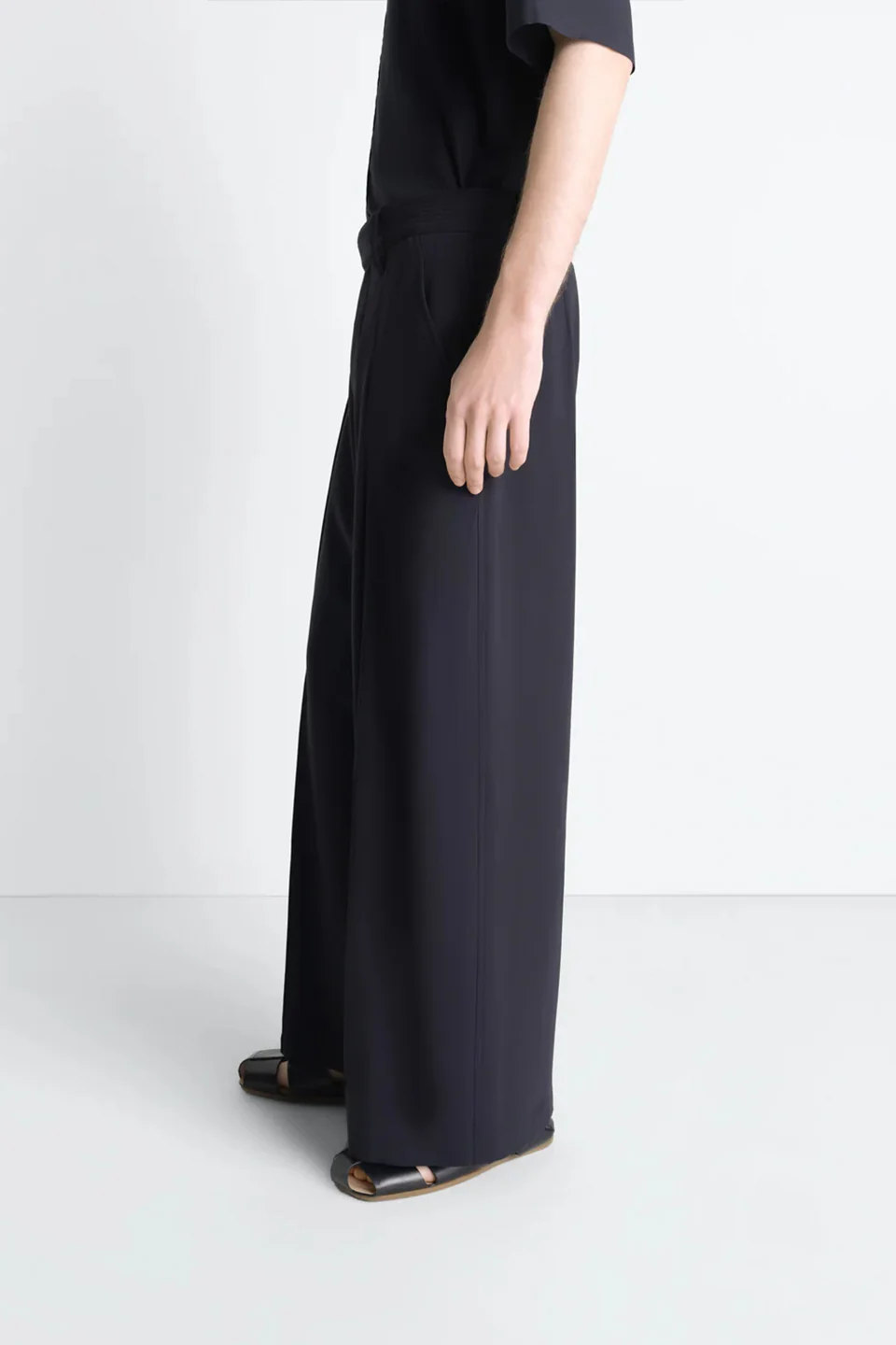 Single Pleat Pants Onyx - Image 5