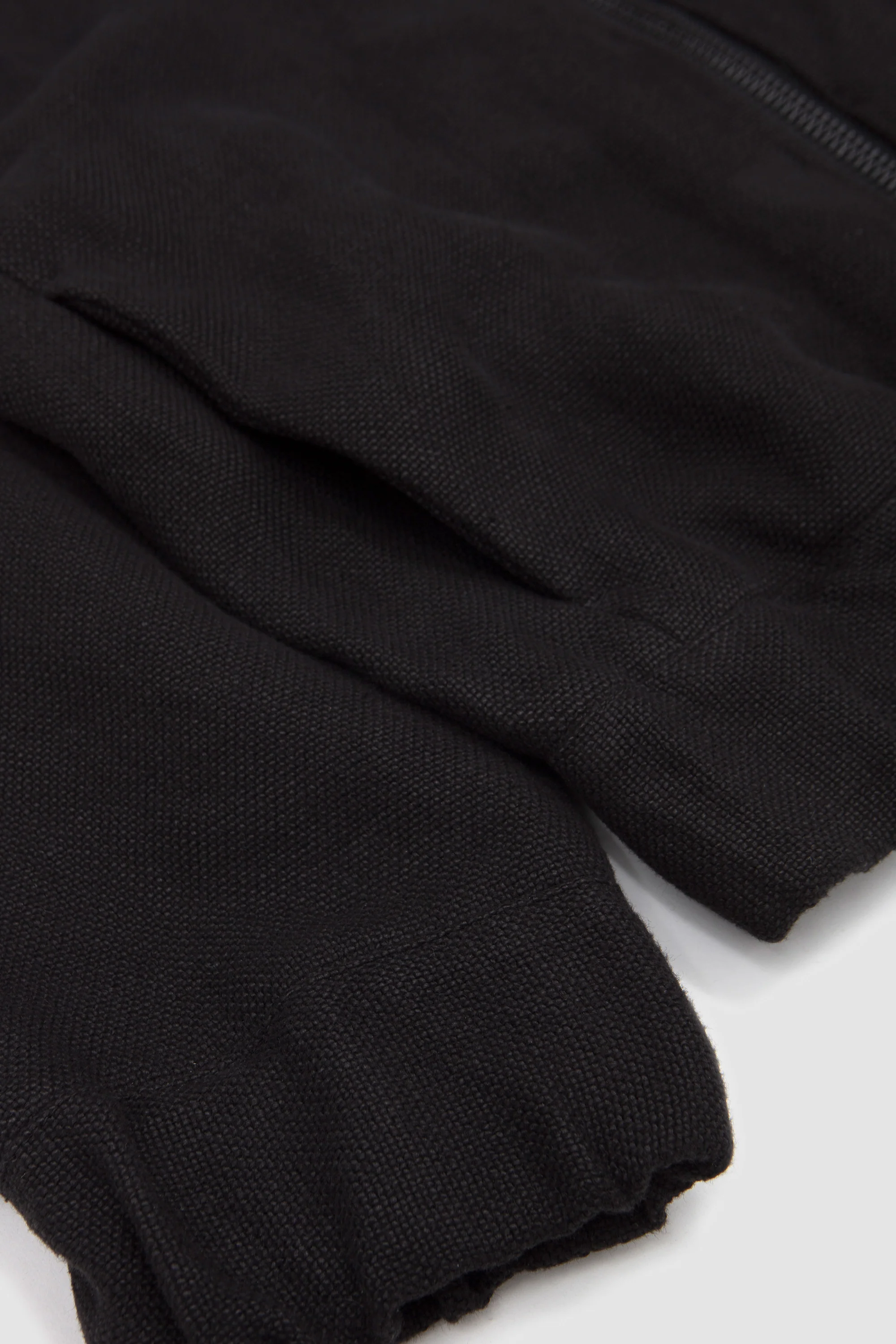Zip Gum Shirt Black 20HR Canvas - Image 4