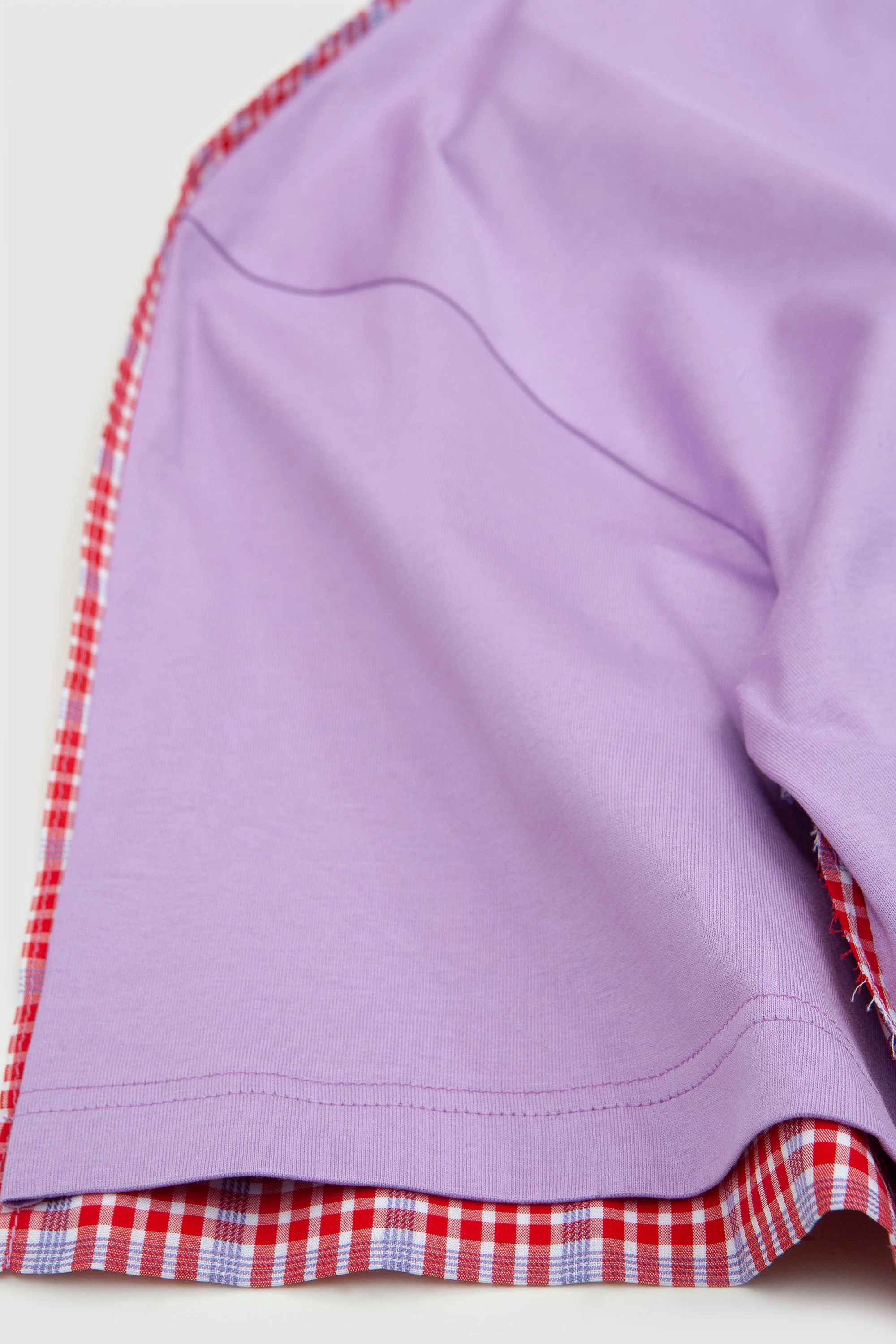Organic Cotton Jersey T-Shirt Light Orchid - Image 3