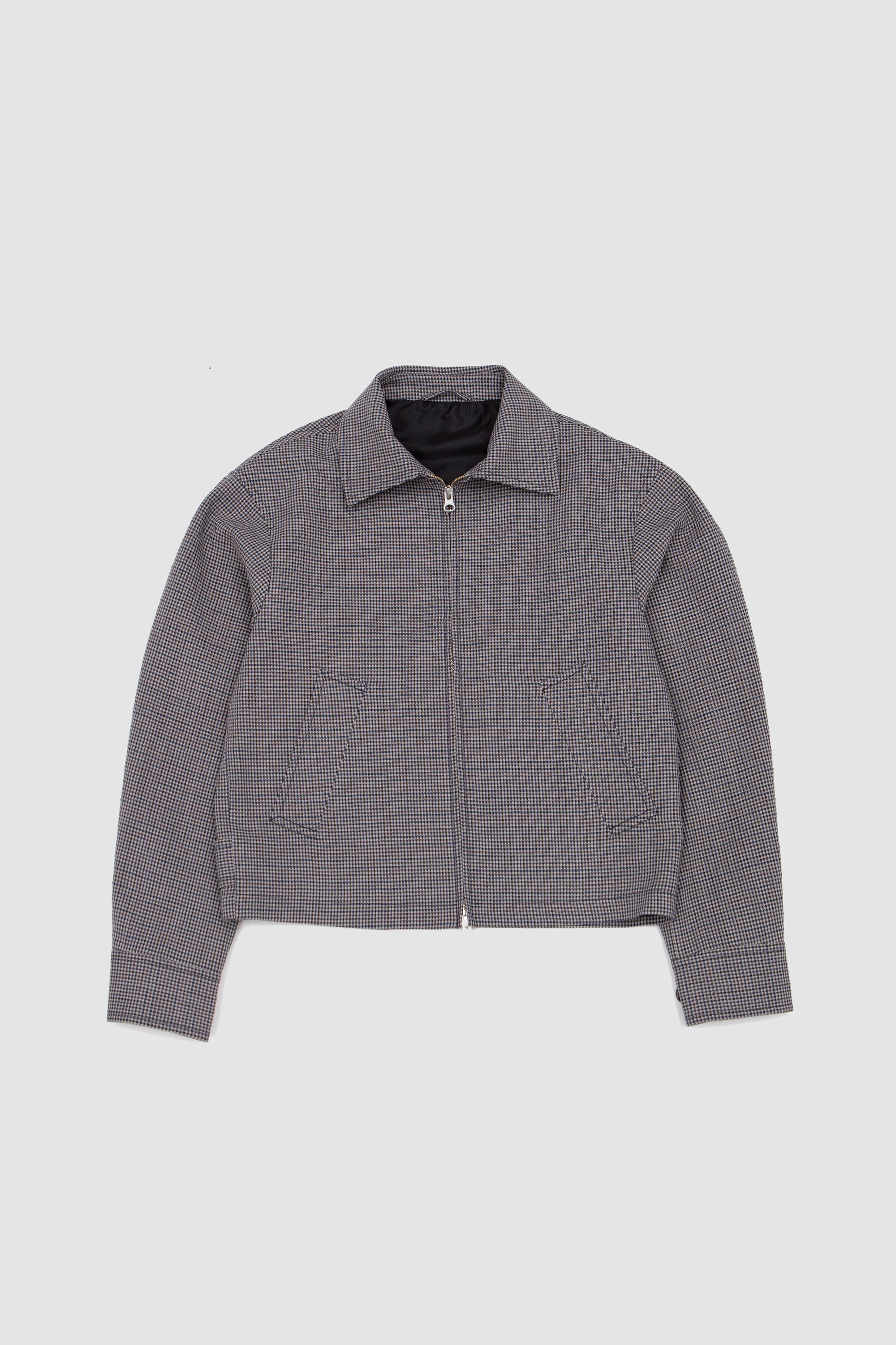 Cropped Mail Jacket Taupe - Image 2