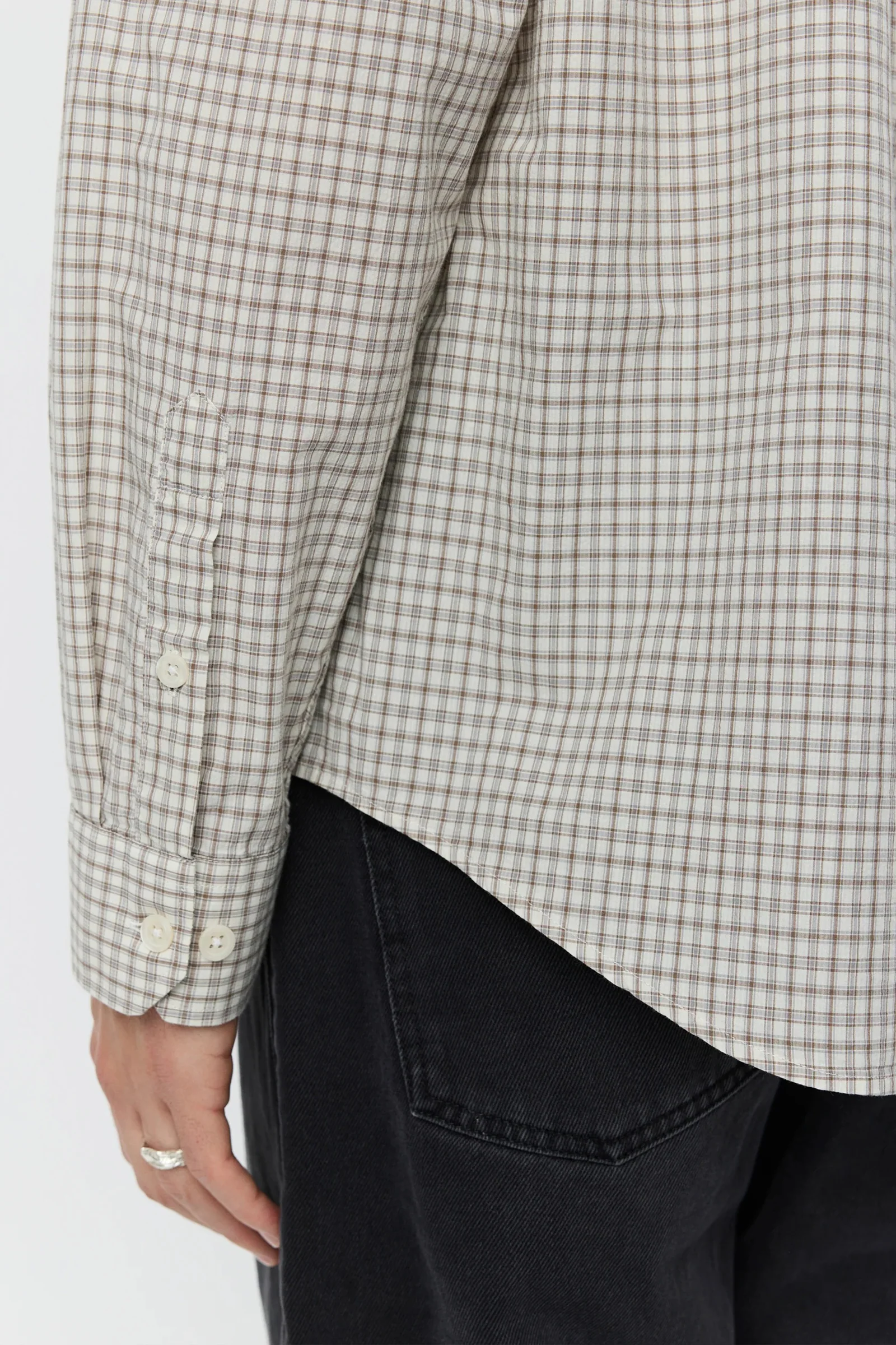 Executive Shirt Experienced Brown Check - Image 6