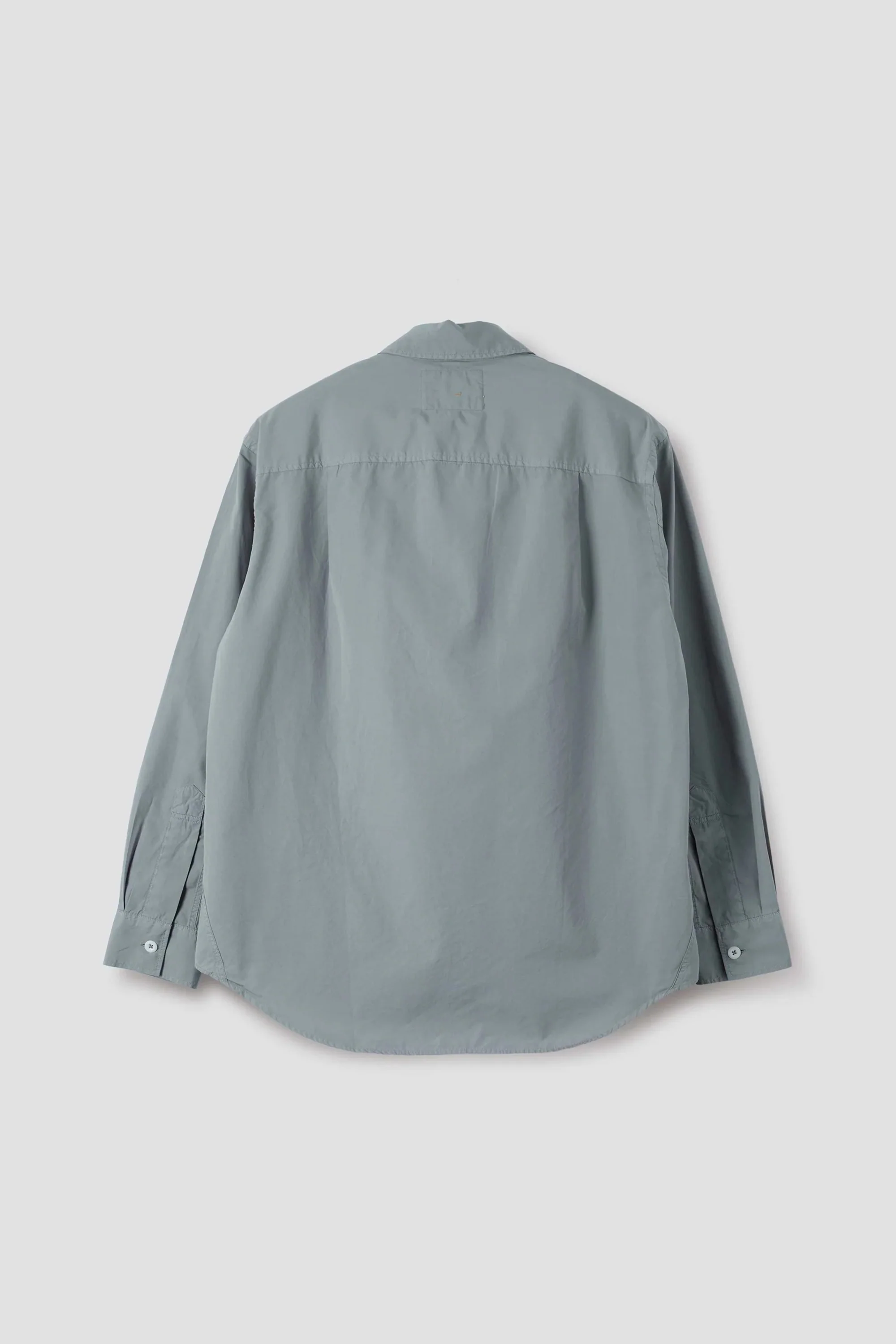 Basic Shirt Compact Cotton Poplin Fog - Image 6