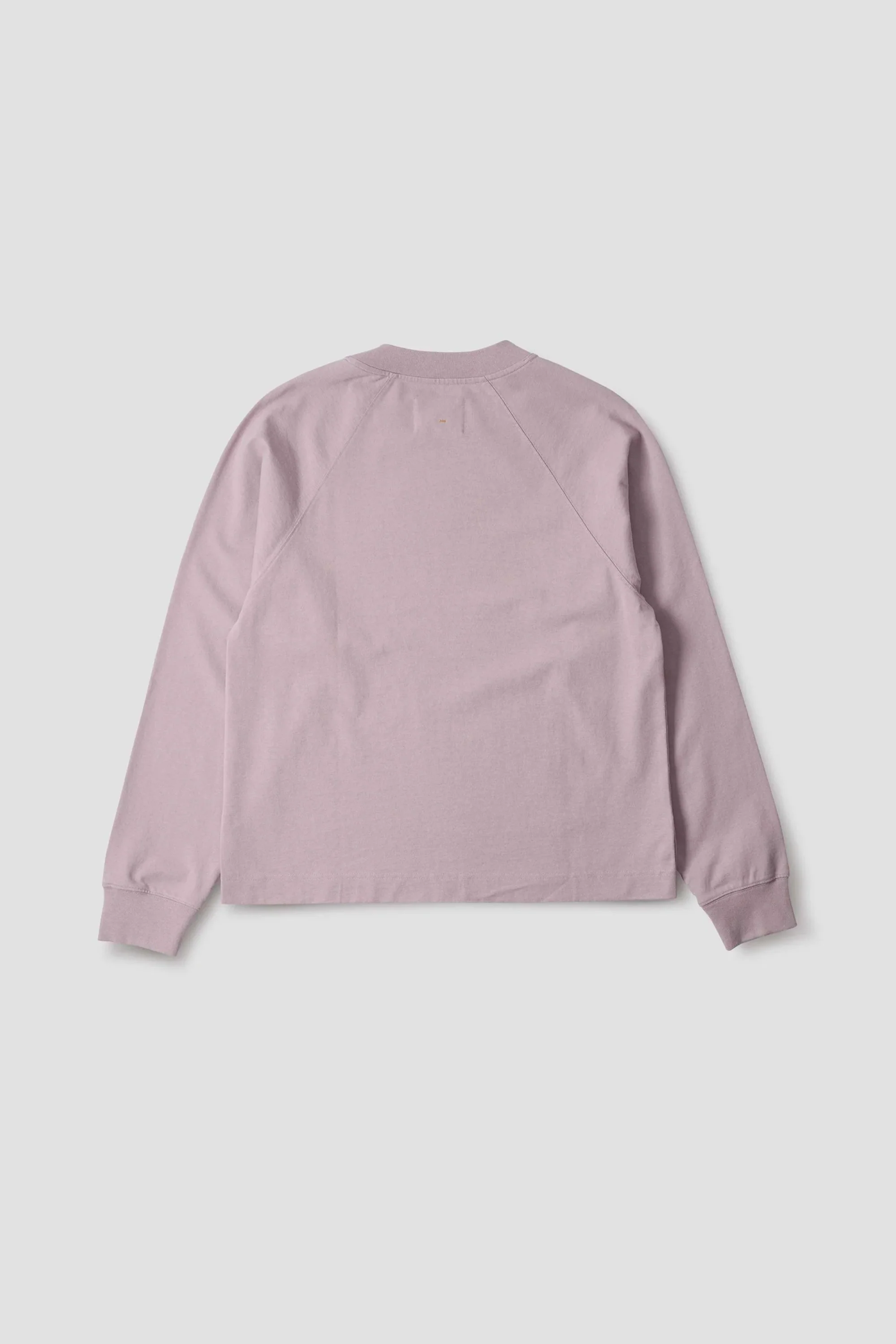 Mock Neck T-Shirt Dry Cotton Jersey Heather - Image 6