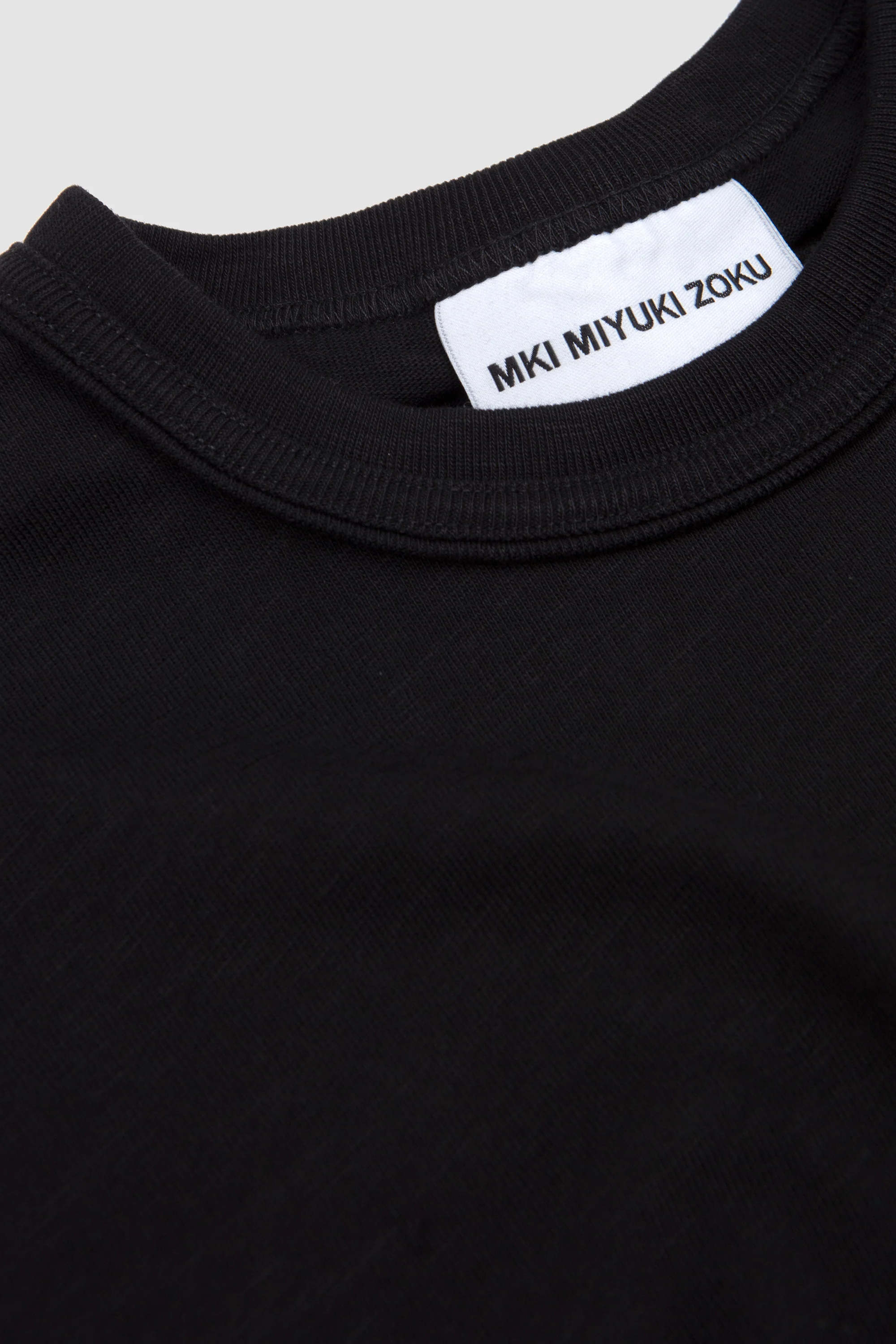 220 GSM Slub T-Shirt Black - Image 3