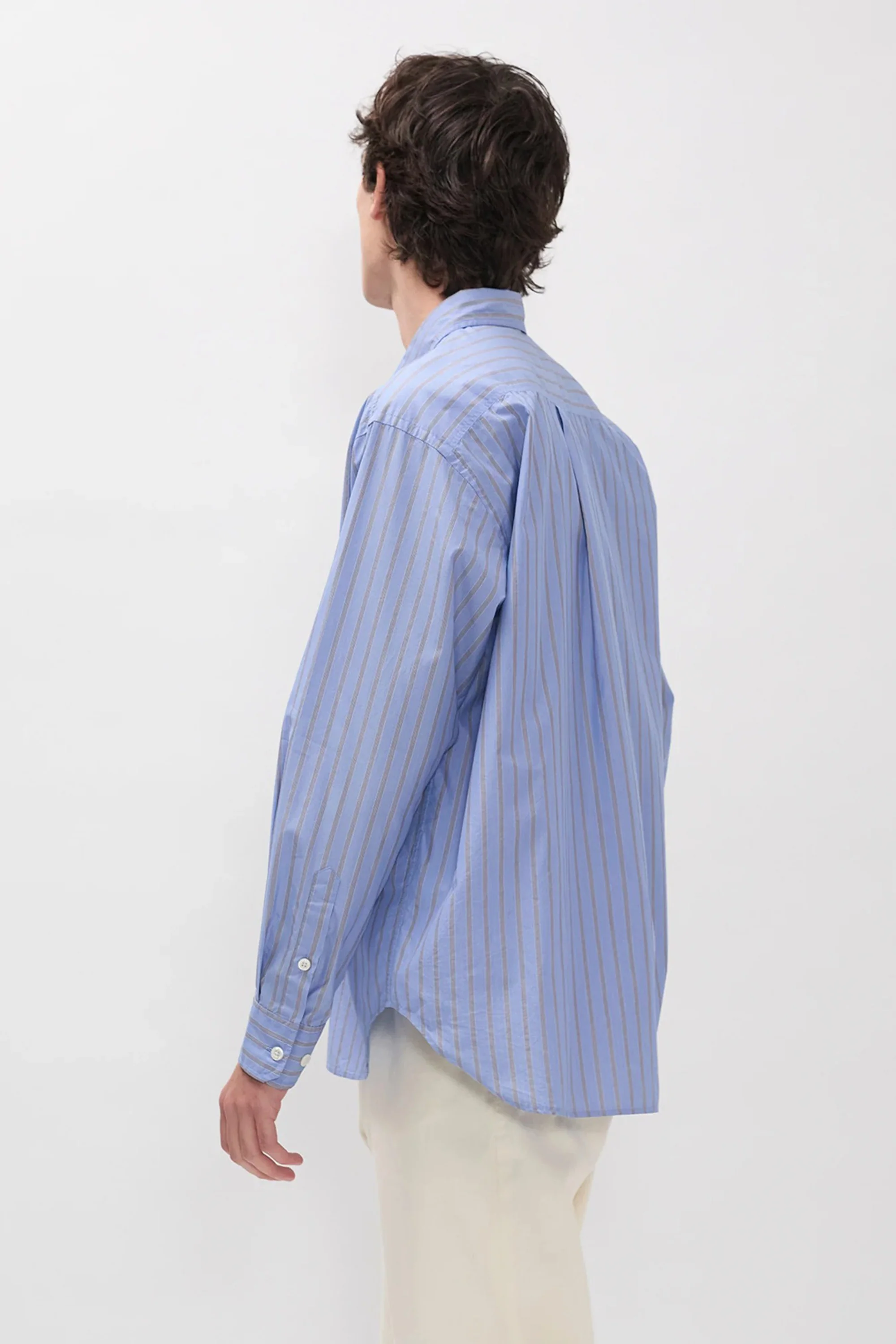 Espevik Fine Oversize Shirt Bel Air Blue - Image 3