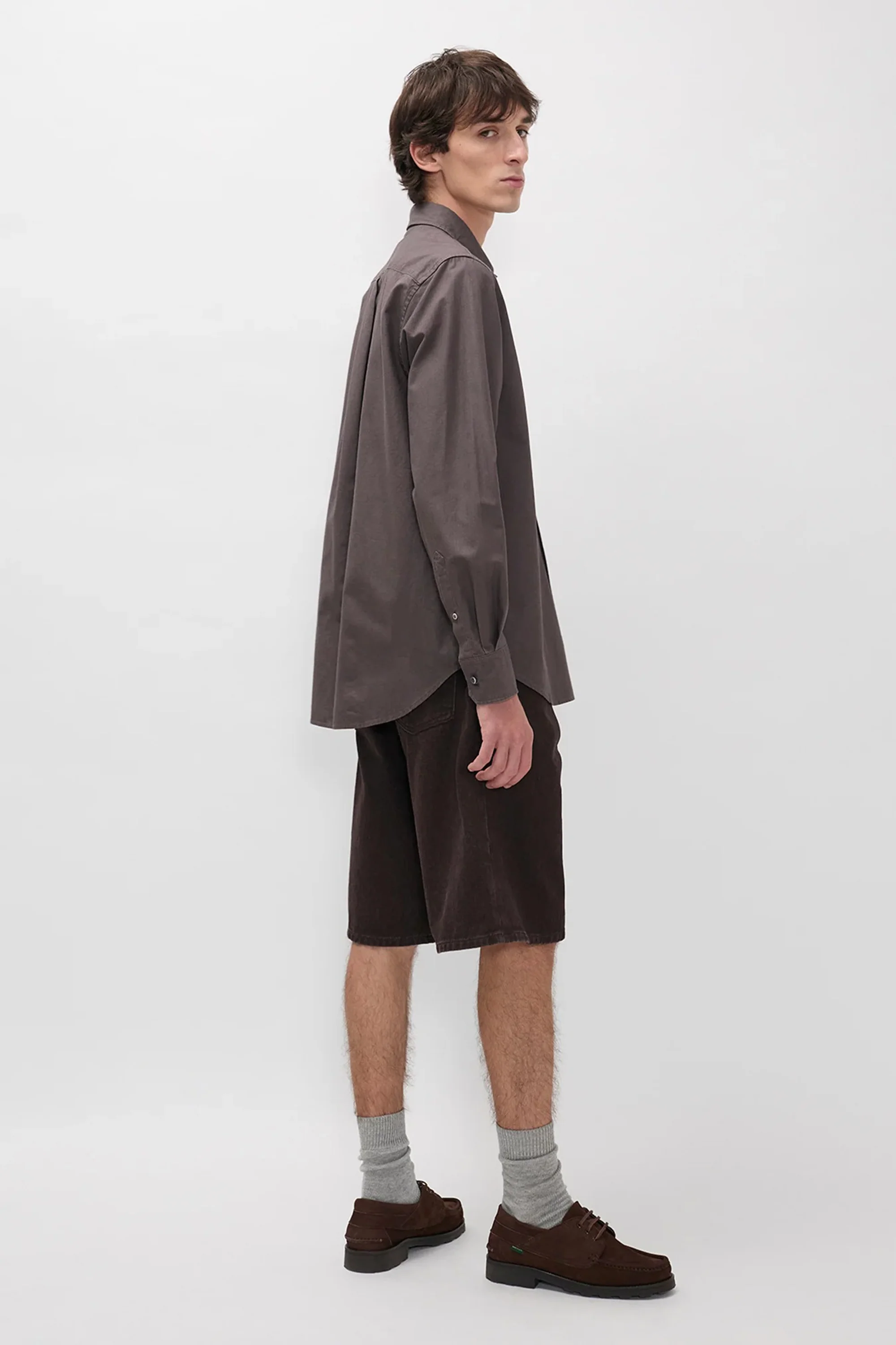 Korshavn Relaxed 5 Pocket Heavy Twill Short Shale - Image 3
