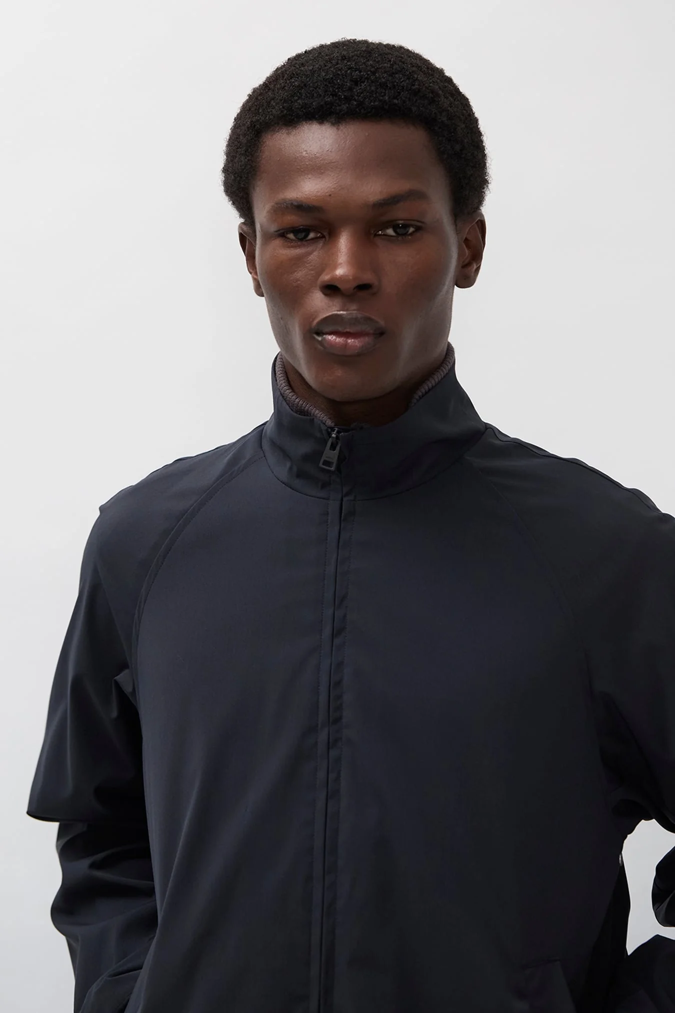 Korso Alpinix 37.5 Wool Harrington Jacket Dark Navy - Image 6