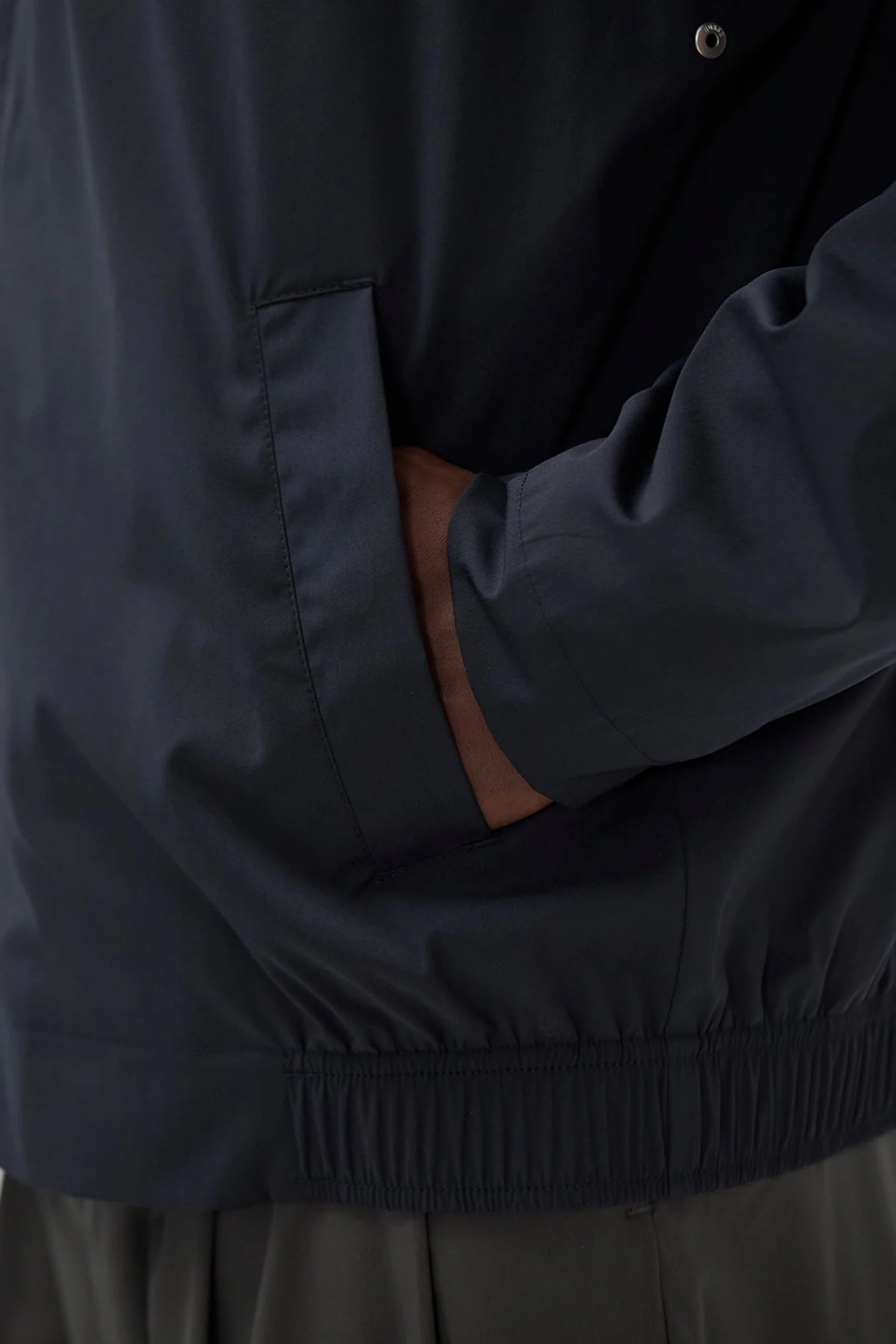 Korso Alpinix 37.5 Wool Harrington Jacket Dark Navy - Image 7