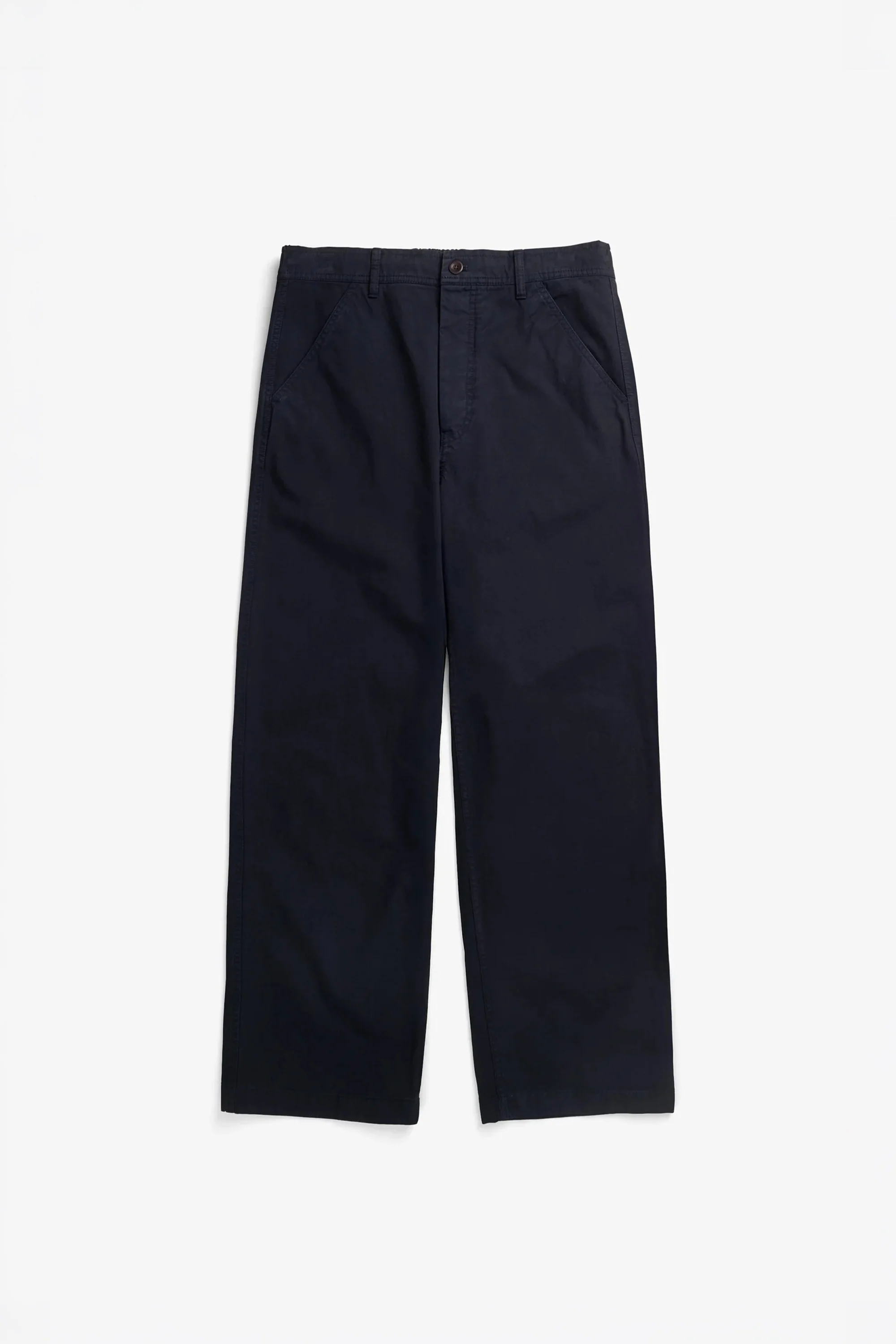 Kvitfjell Relaxed Cotton Twill Pant Dark Navy - Image 5