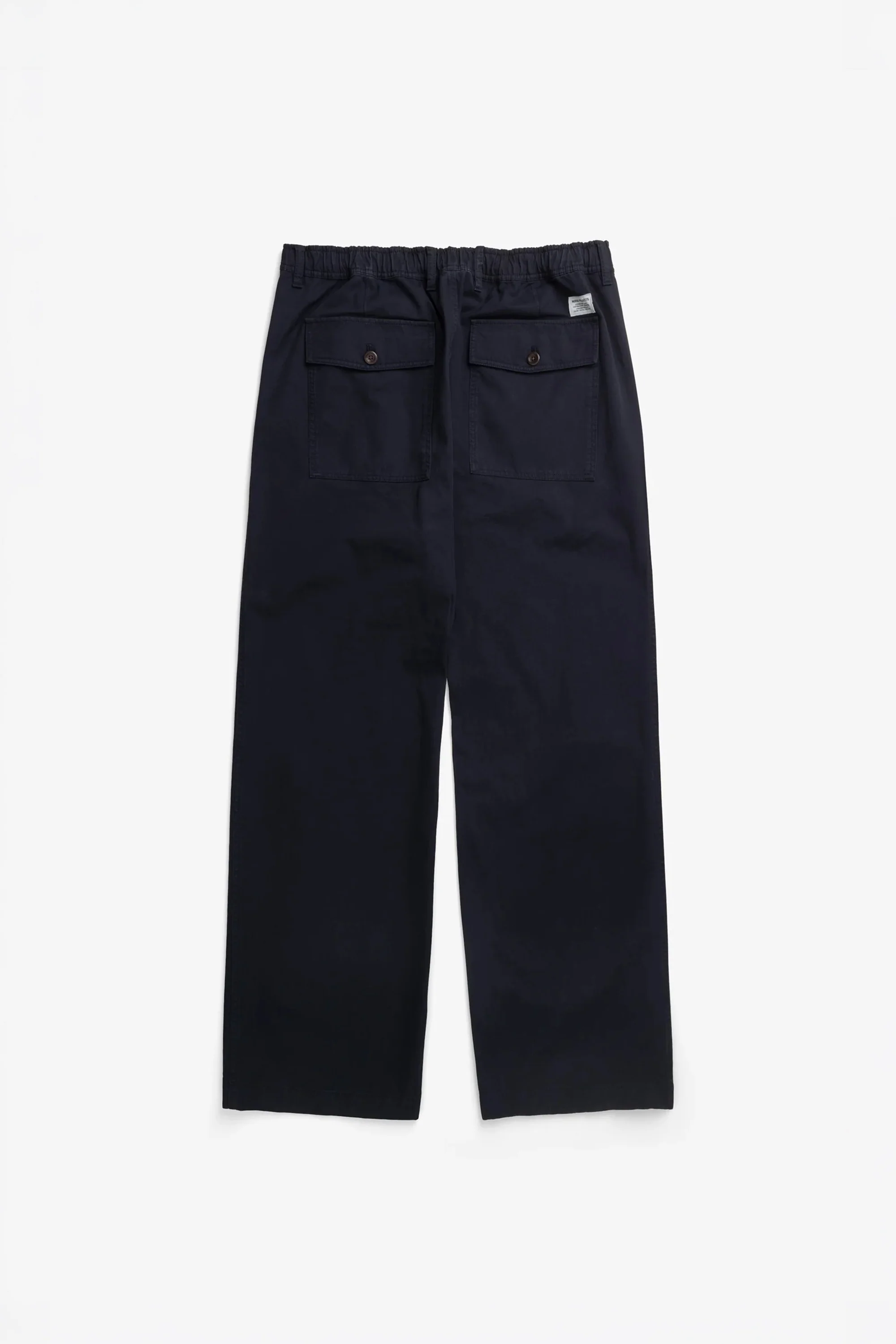 Kvitfjell Relaxed Cotton Twill Pant Dark Navy - Image 8