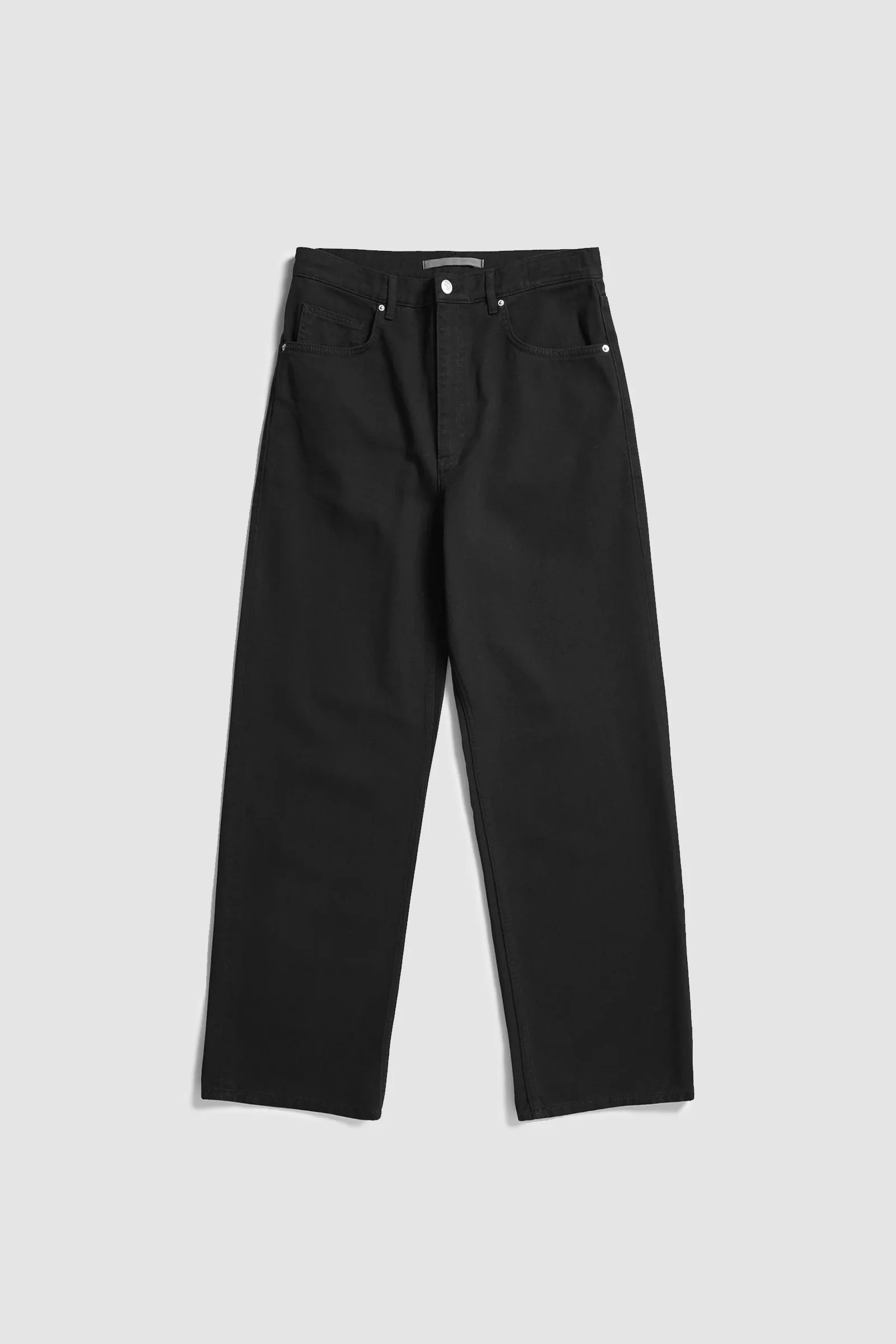 Mogens Relaxed 5 Pocket Heavy Twill Pants Black - Image 7
