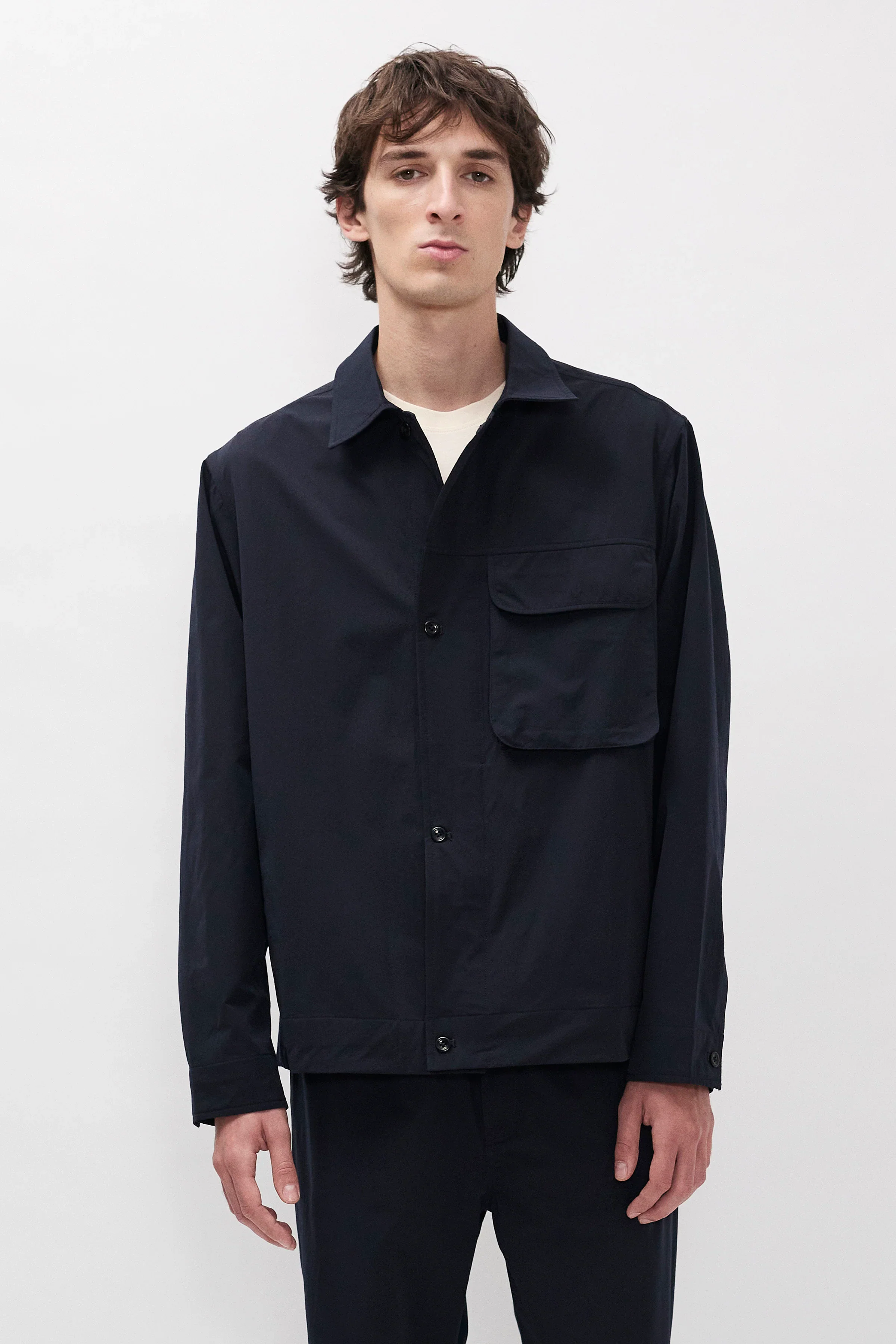 Mols Commuter Overshirt Dark Navy - Image 2