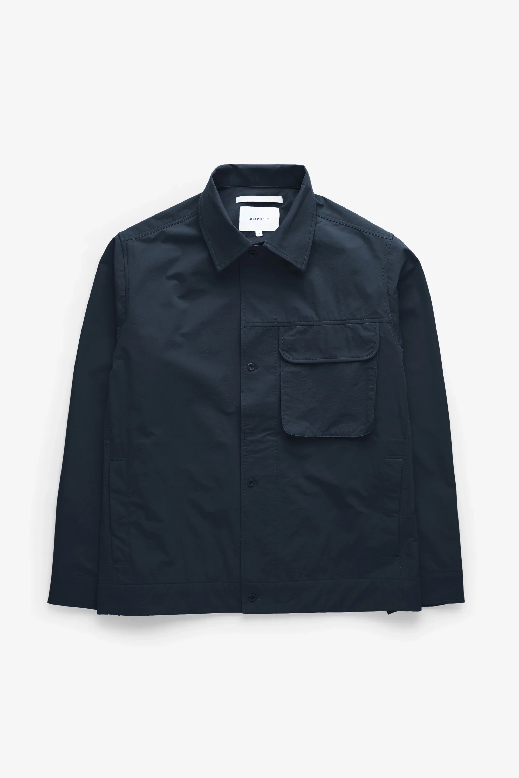 Mols Commuter Overshirt Dark Navy - Image 8