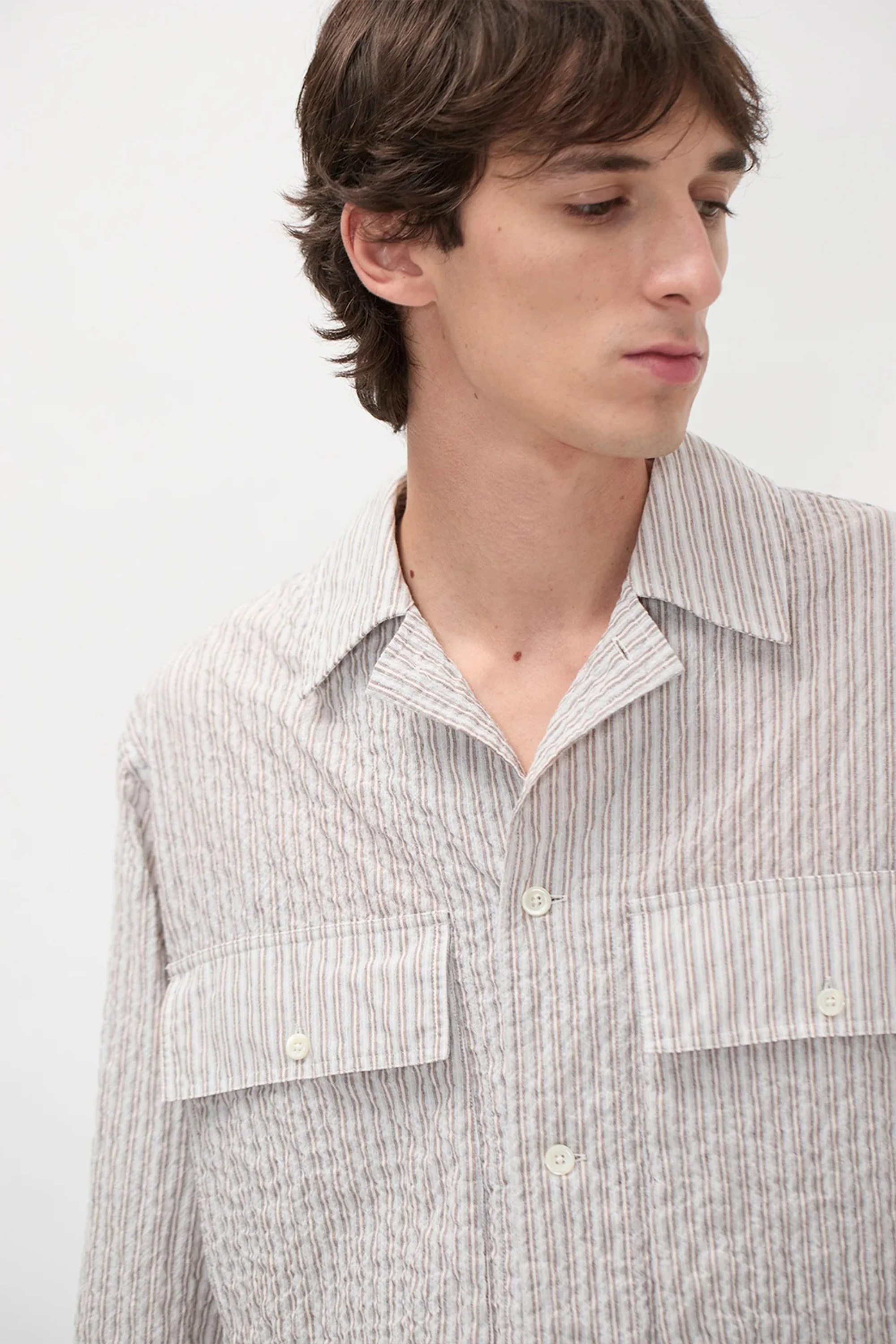 Mols Hunting Stripe Shirt Multi Color Stripe - Image 3