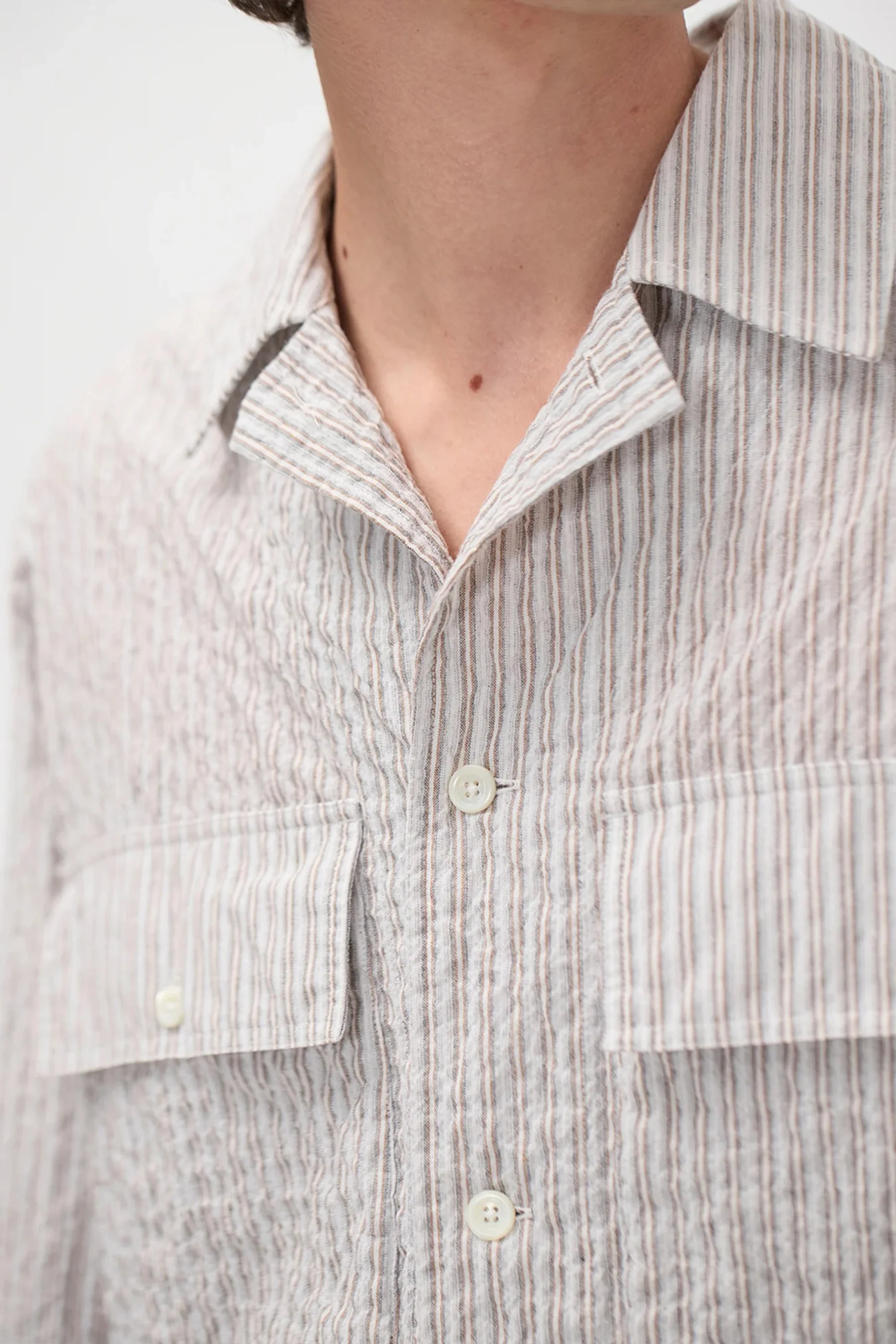 Mols Hunting Stripe Shirt Multi Color Stripe - Image 4