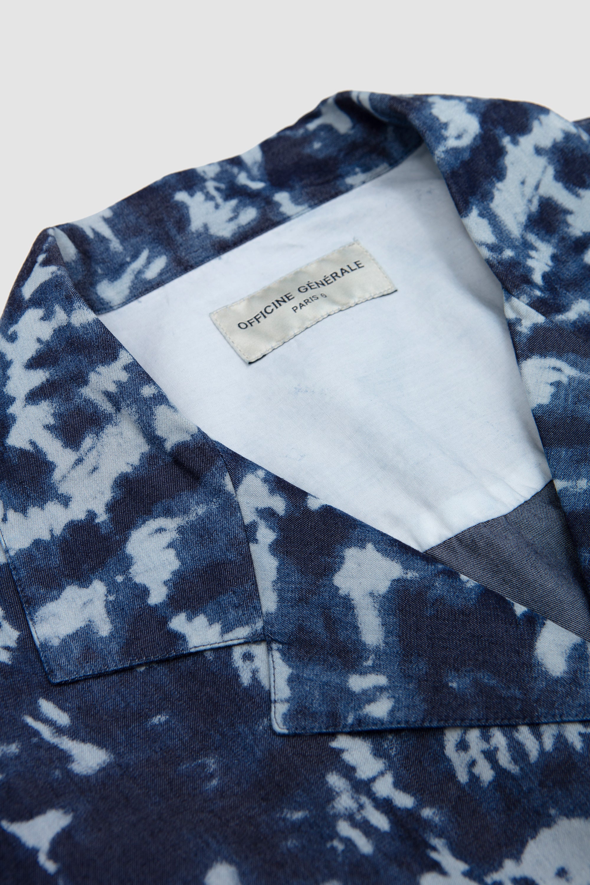 Eren SS Shirt Indigo/ Light Blue - Image 3