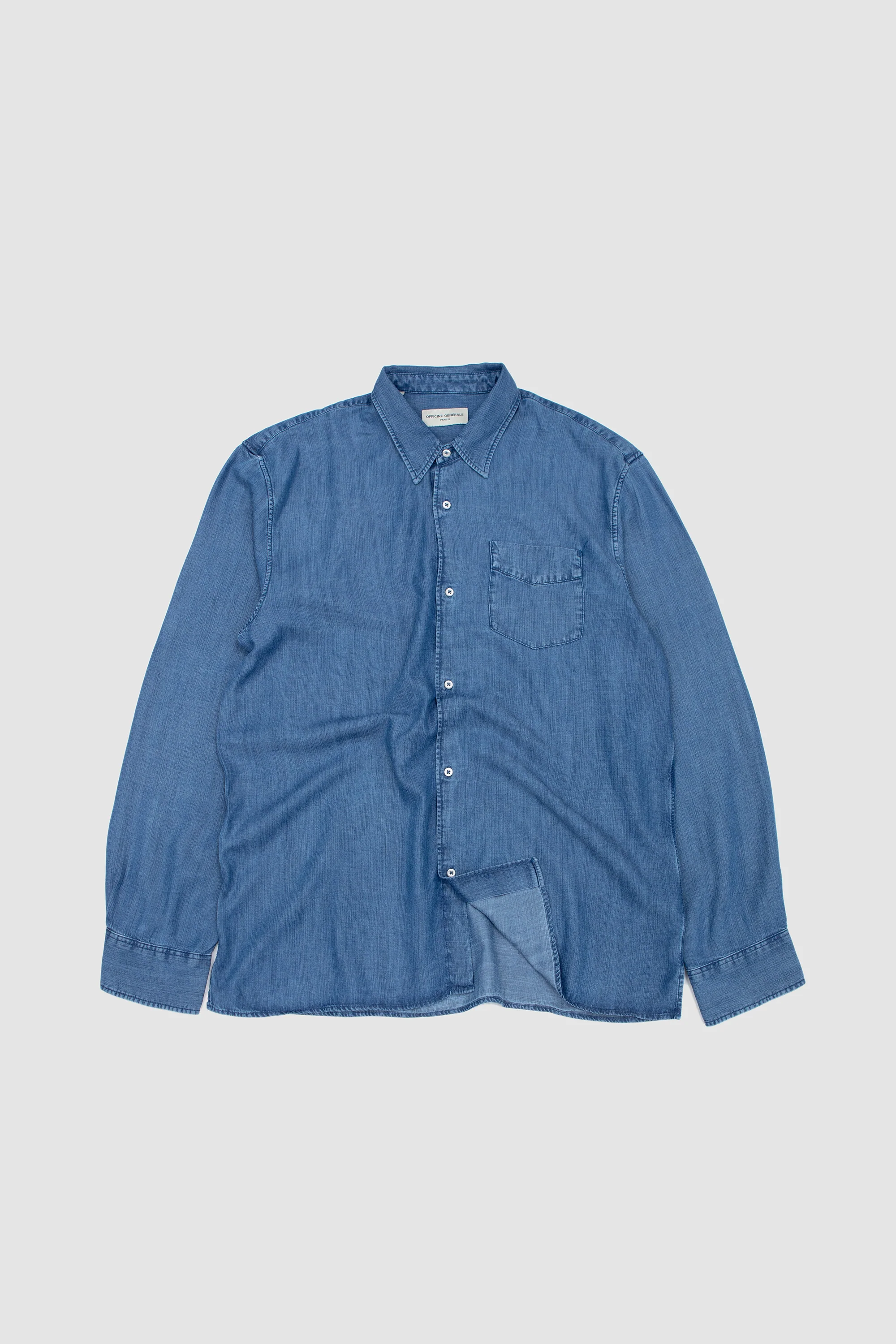 Guido Denim Shirt Indigo - Image 2
