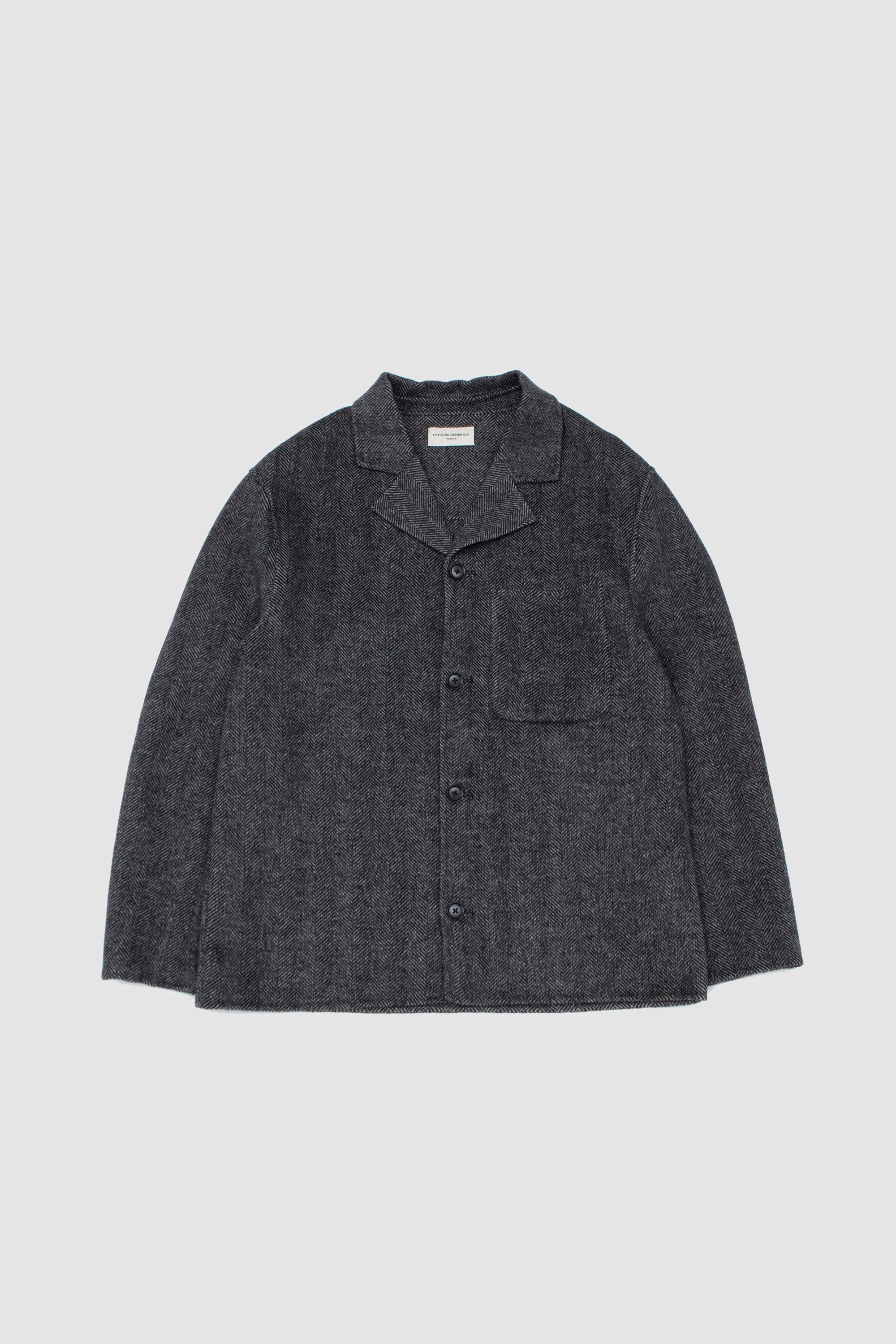 Hamid Jacket Dark Grey/ Mid Grey - Image 2