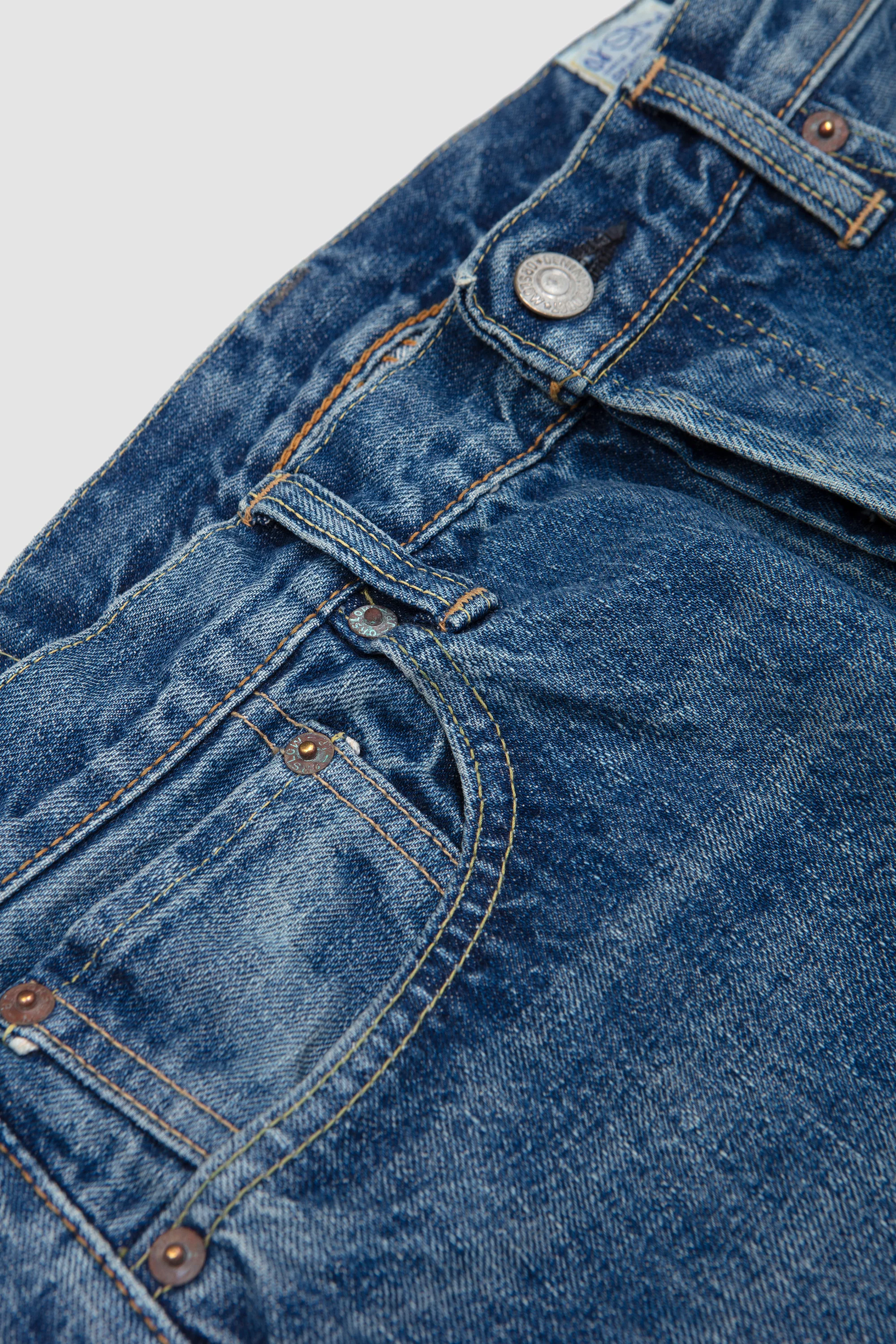 105 Standard Selvedge Denim 2 Year Wash - Image 4