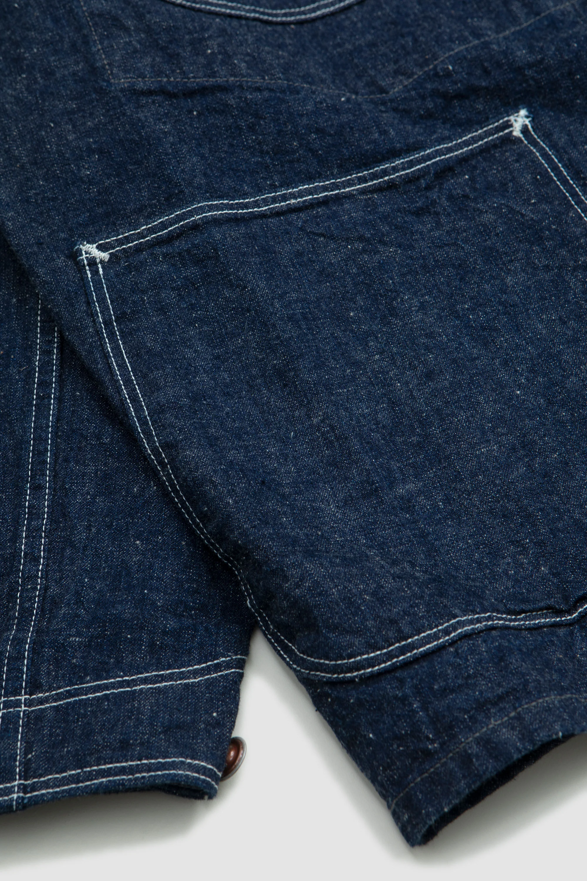 40's WWII Denim Coverall One Wash - Image 4