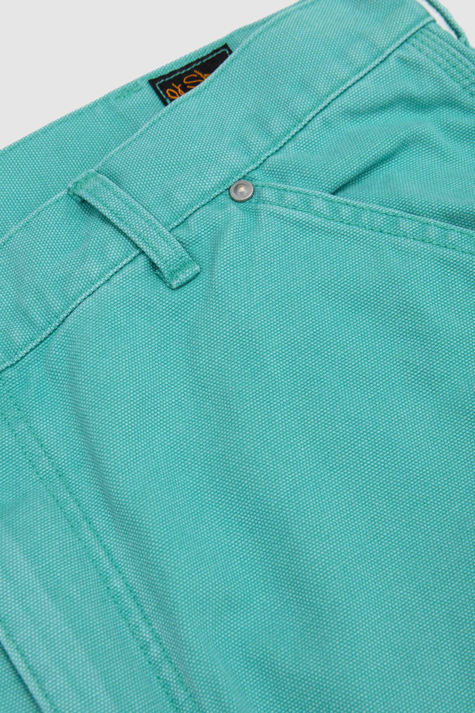 Dad's Fit Oxford Painter Pants Turquoise - Image 3