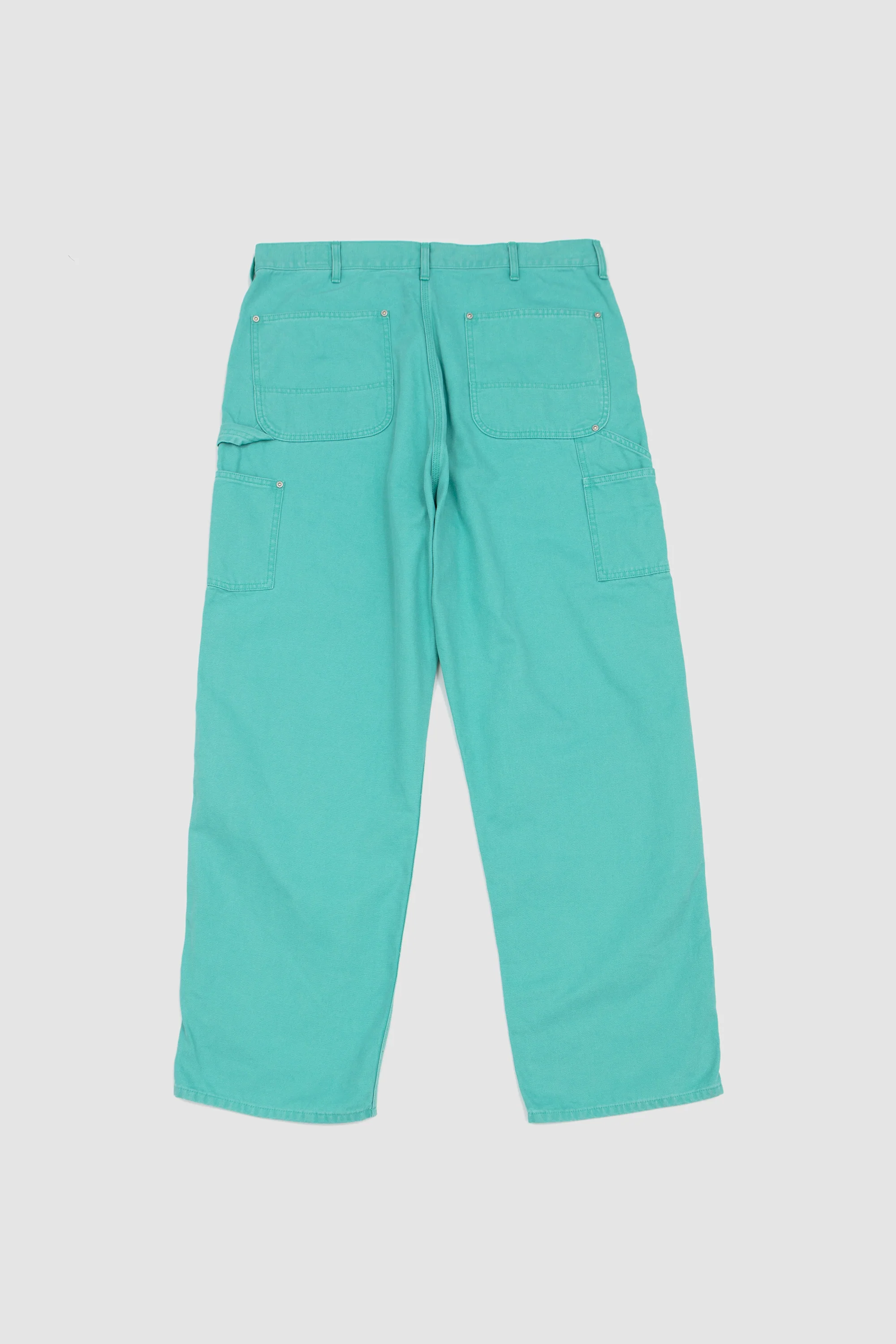 Dad's Fit Oxford Painter Pants Turquoise - Image 5