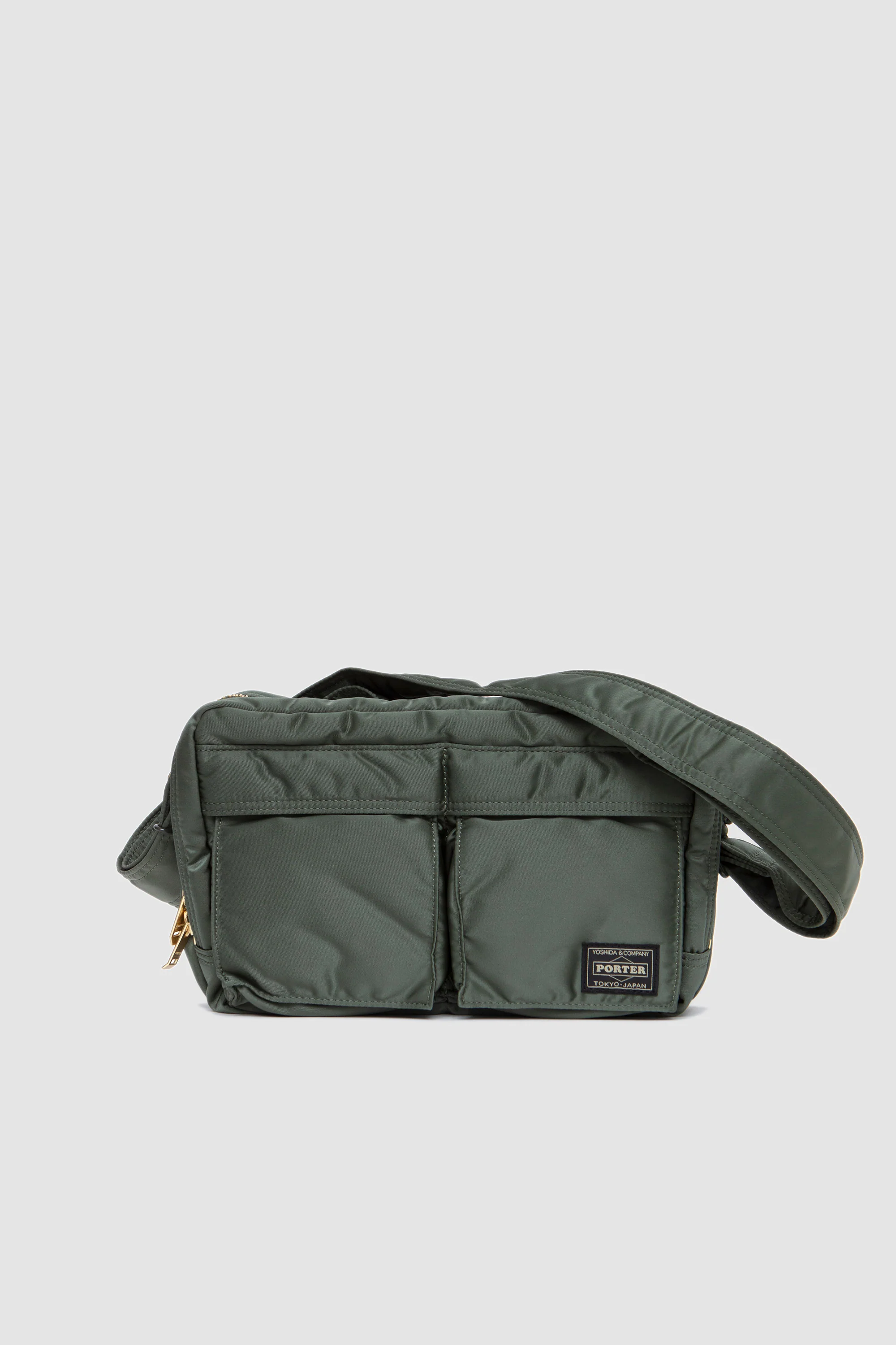 Tanker Sling Bag W-Zip Sage Green - Image 2