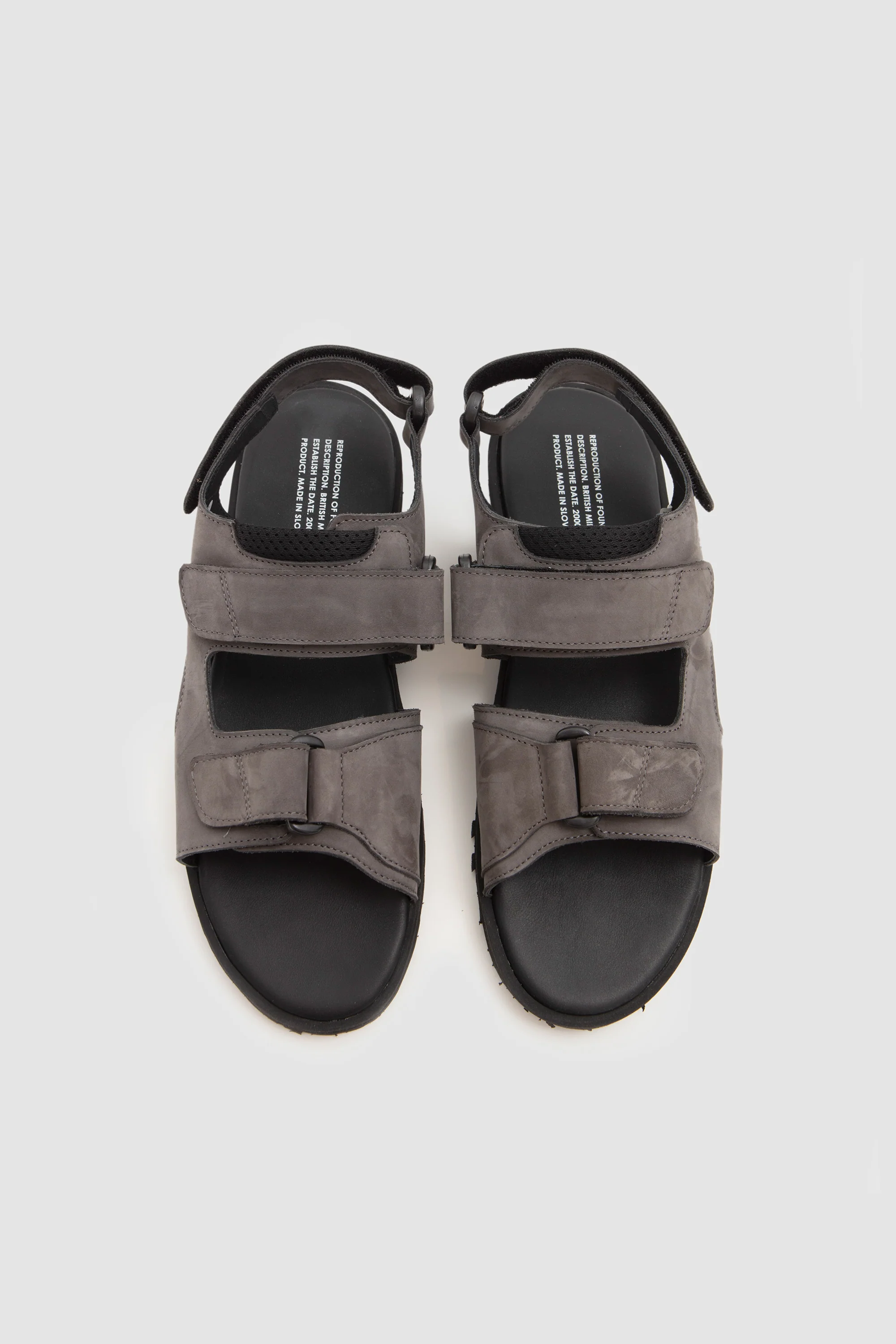 British Military Dark Gray Nubuck - Image 4