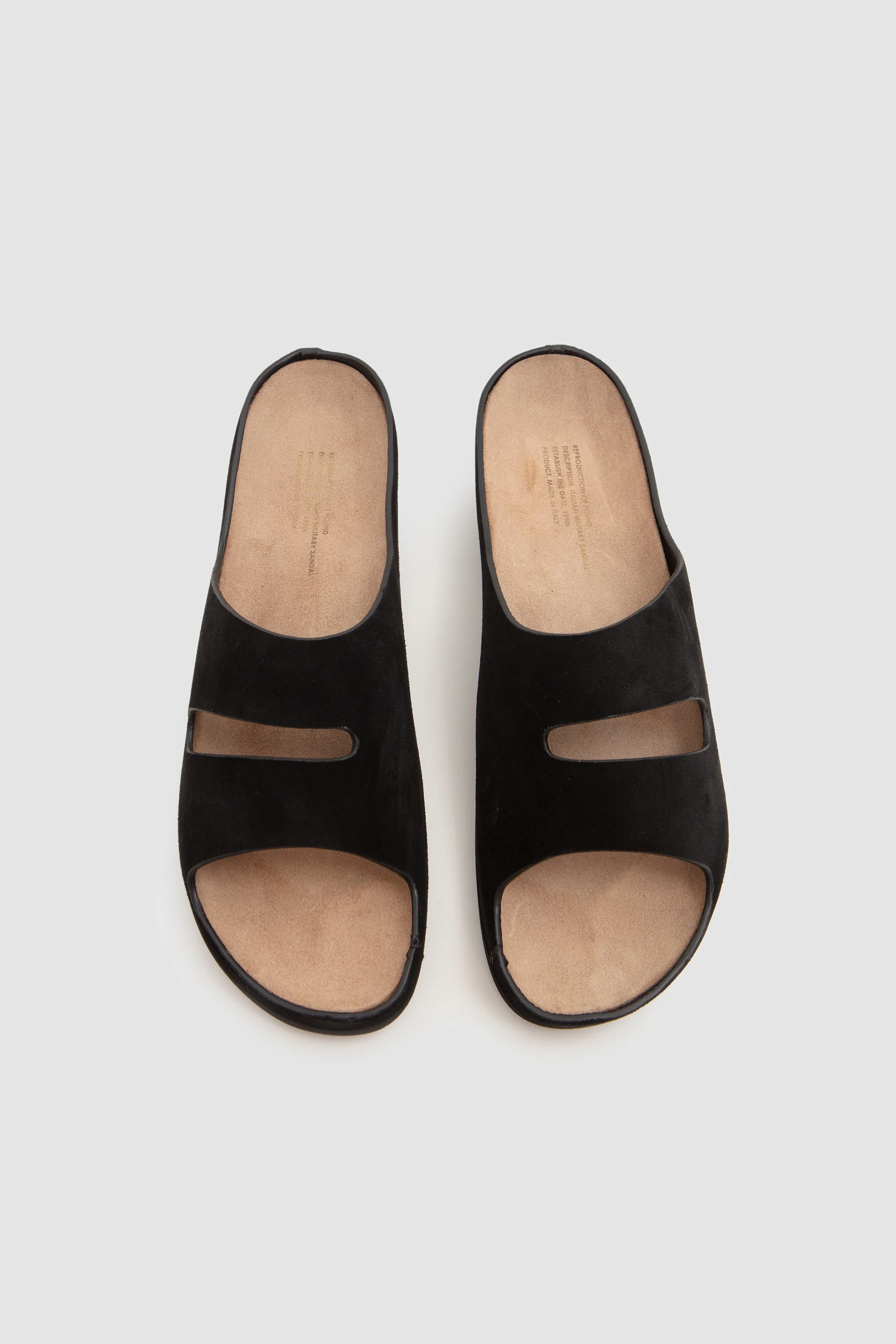 Italian Military Black Suede - Image 4