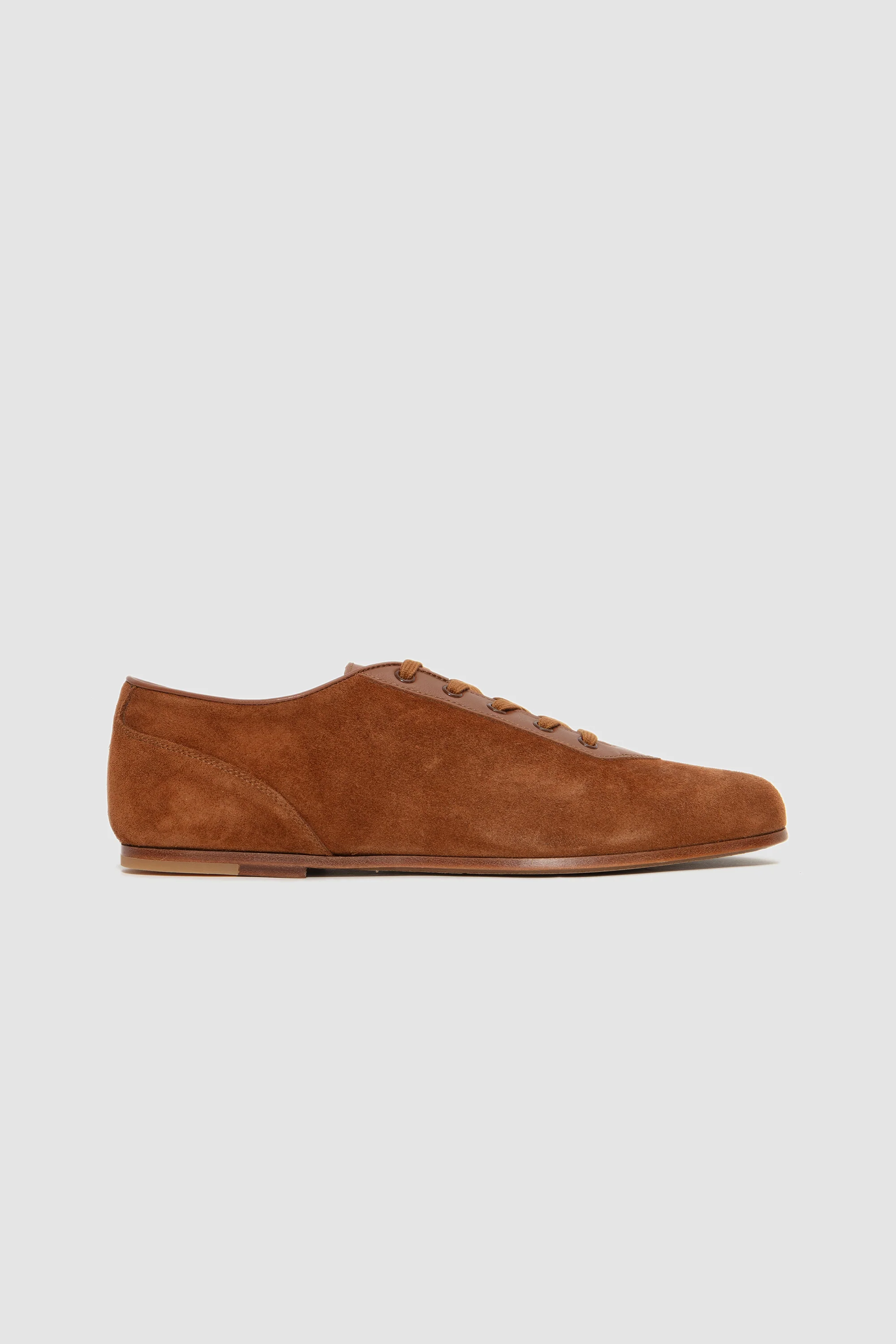 Italian Military Cognac Suede/ Cognac