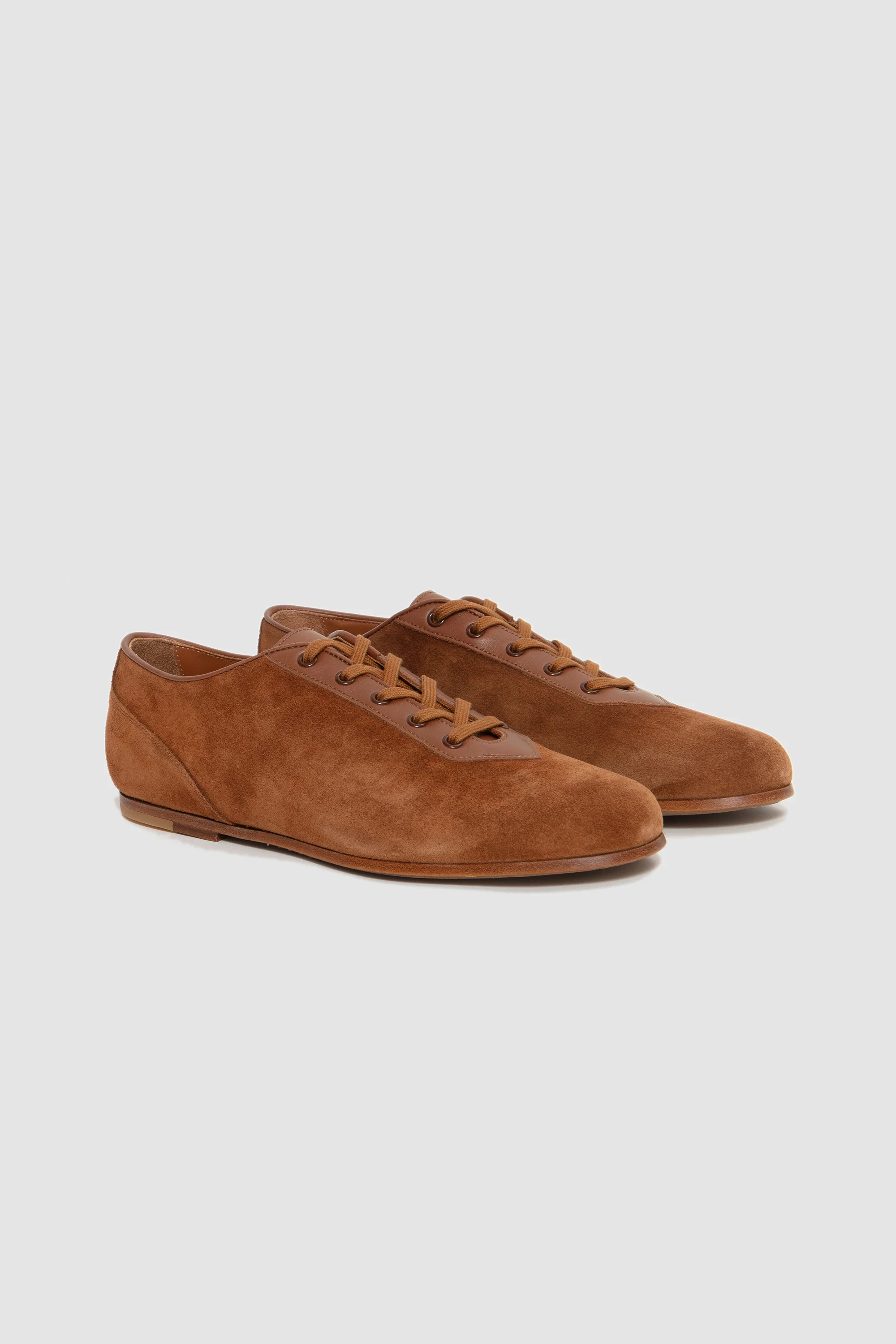 Italian Military Cognac Suede/ Cognac - Image 3