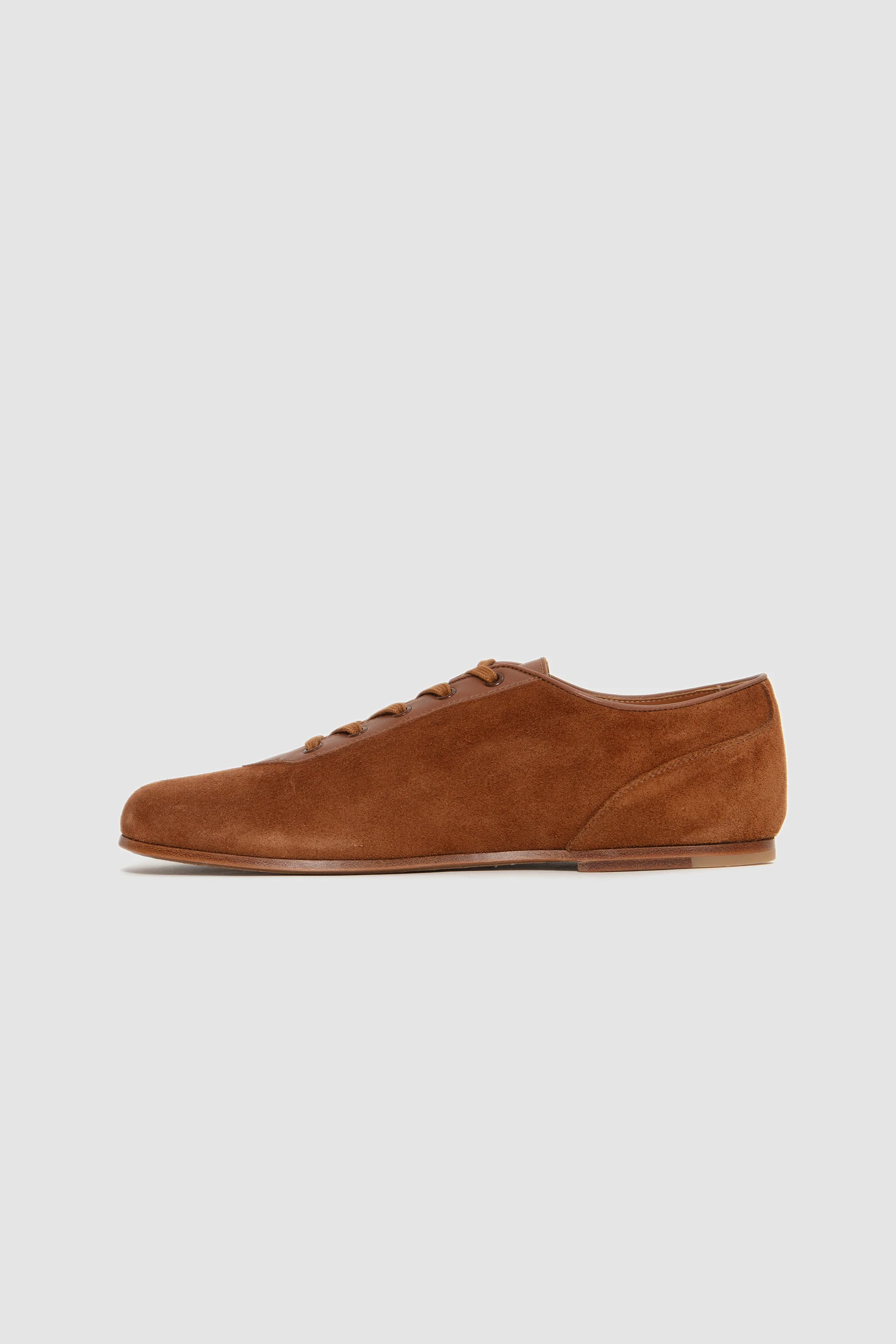 Italian Military Cognac Suede/ Cognac - Image 5