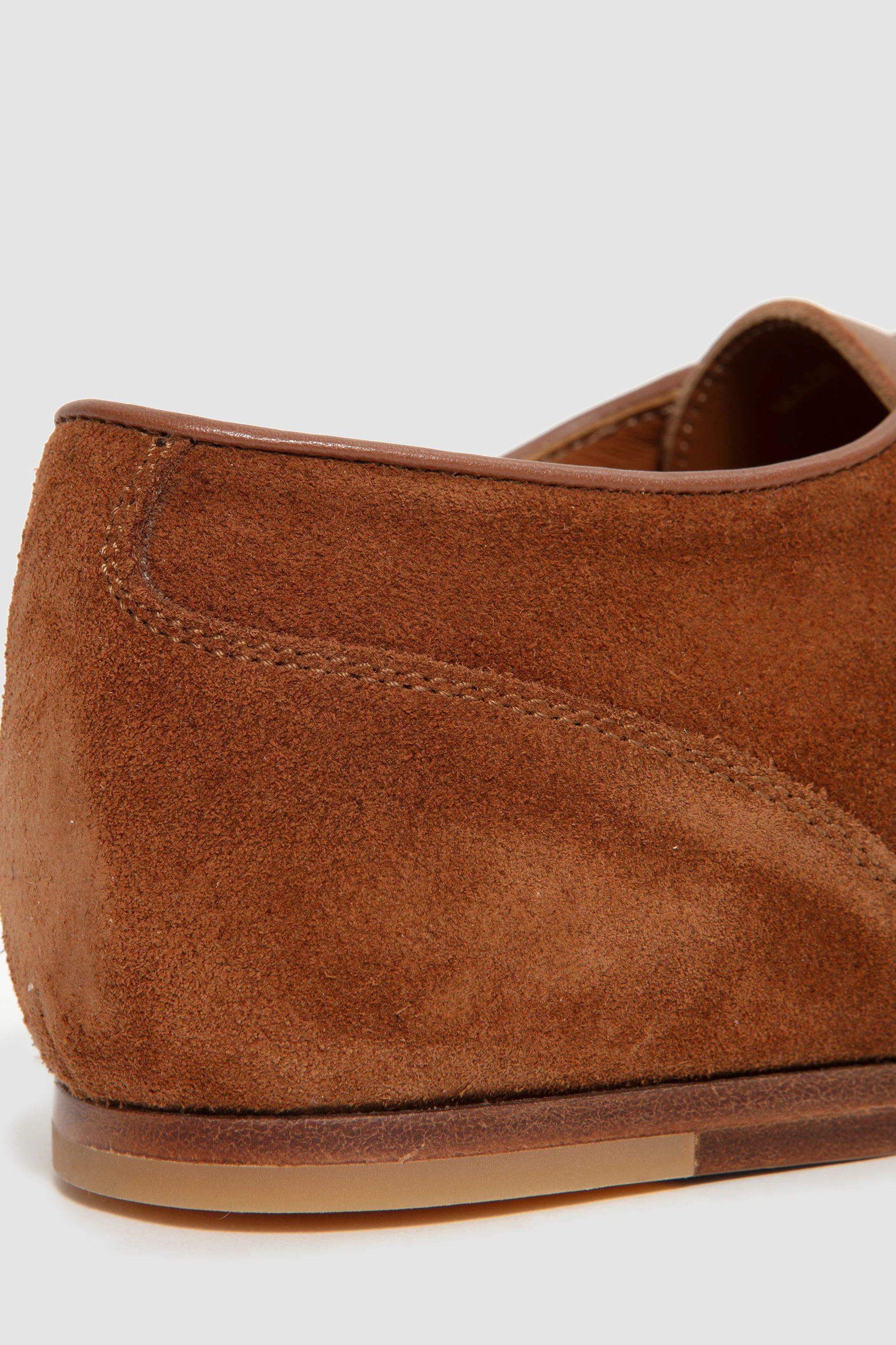 Italian Military Cognac Suede/ Cognac - Image 7