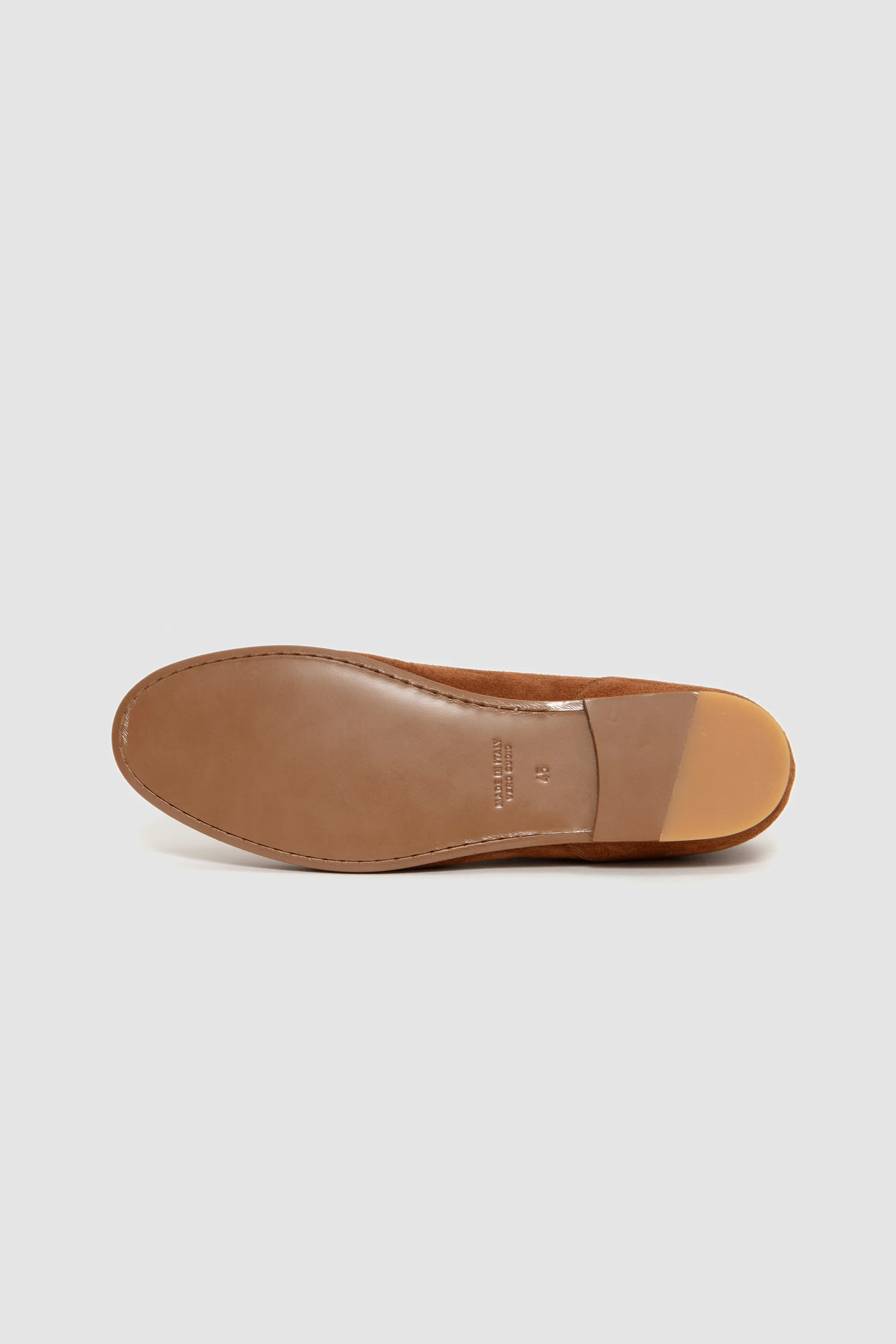 Italian Military Cognac Suede/ Cognac - Image 9