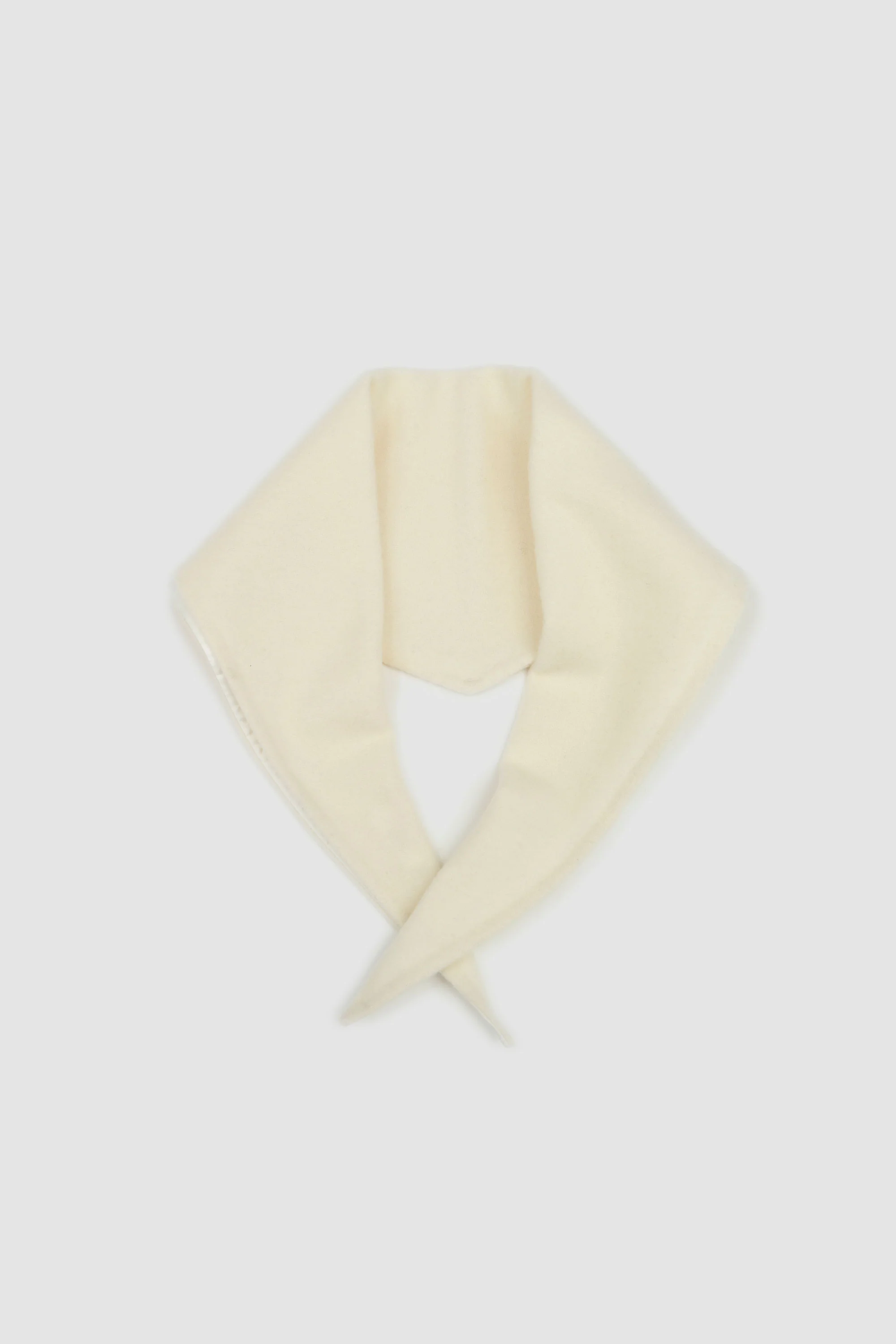 Natural Fleece Losange Mini White - Image 2