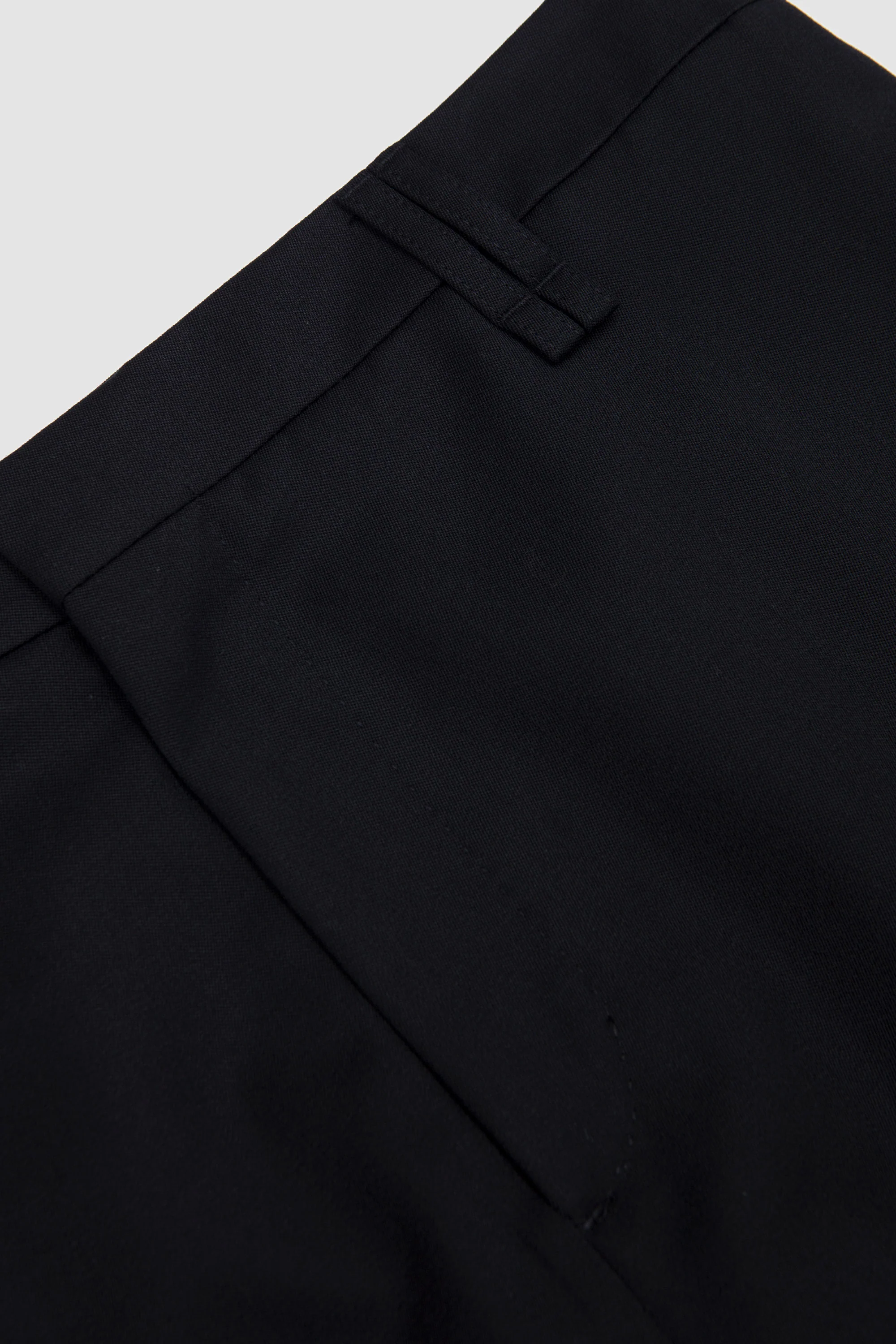Cuffed Straight Leg Trousers Black - Image 5
