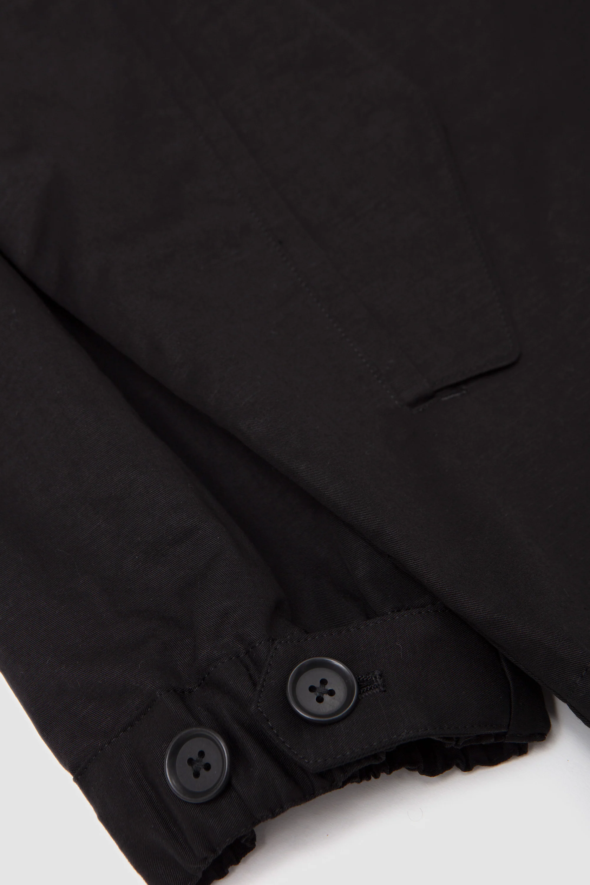 Stand Collar Blouson Black - Image 3