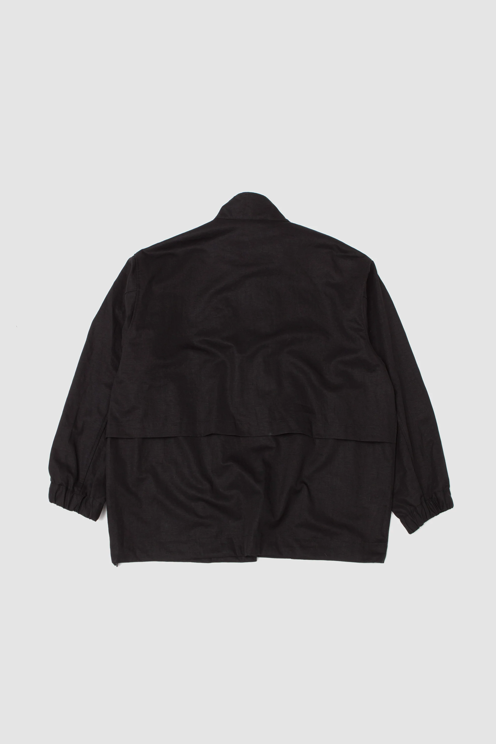 Stand Collar Blouson Black - Image 4