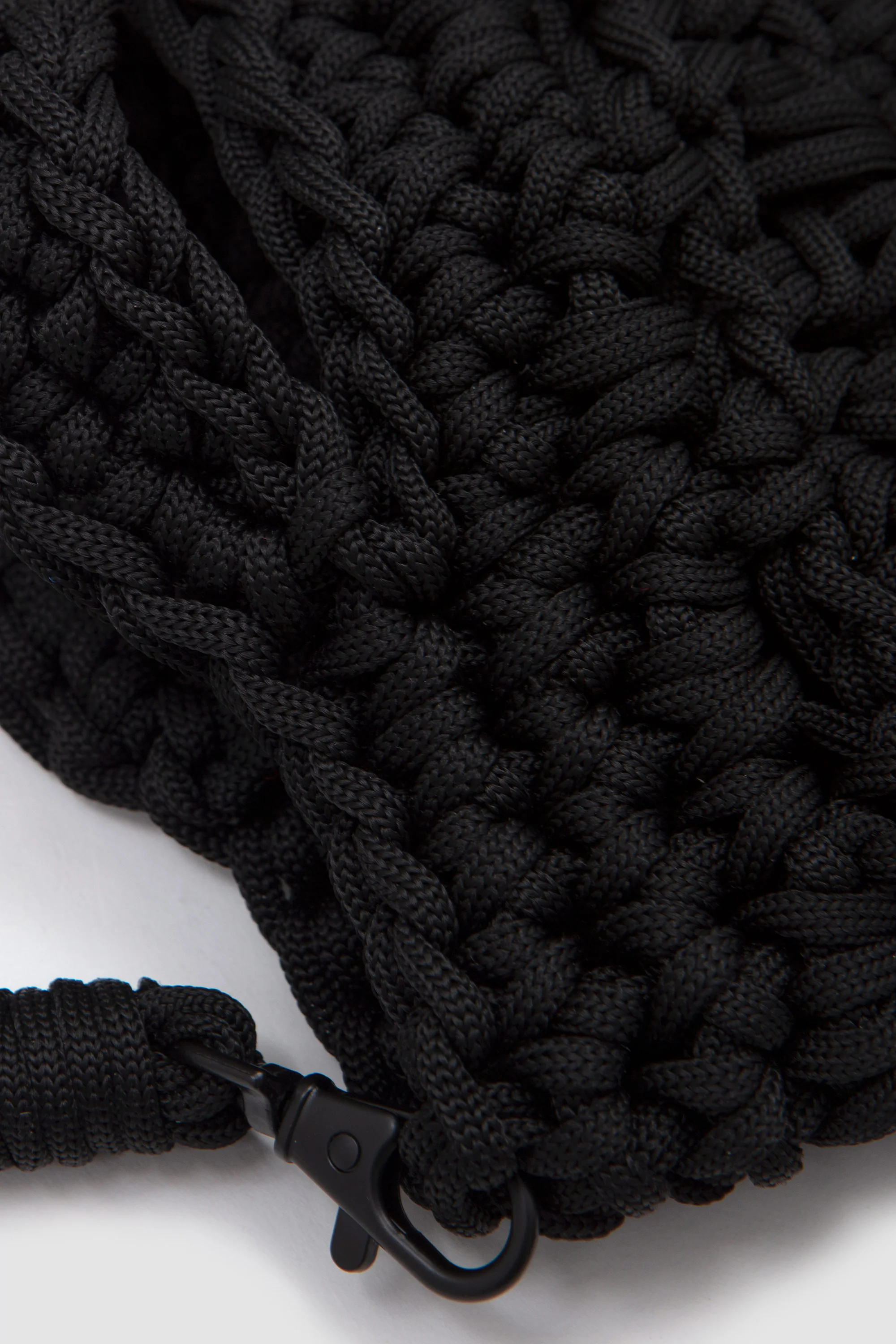 Hand Rope Pouch Black - Image 3