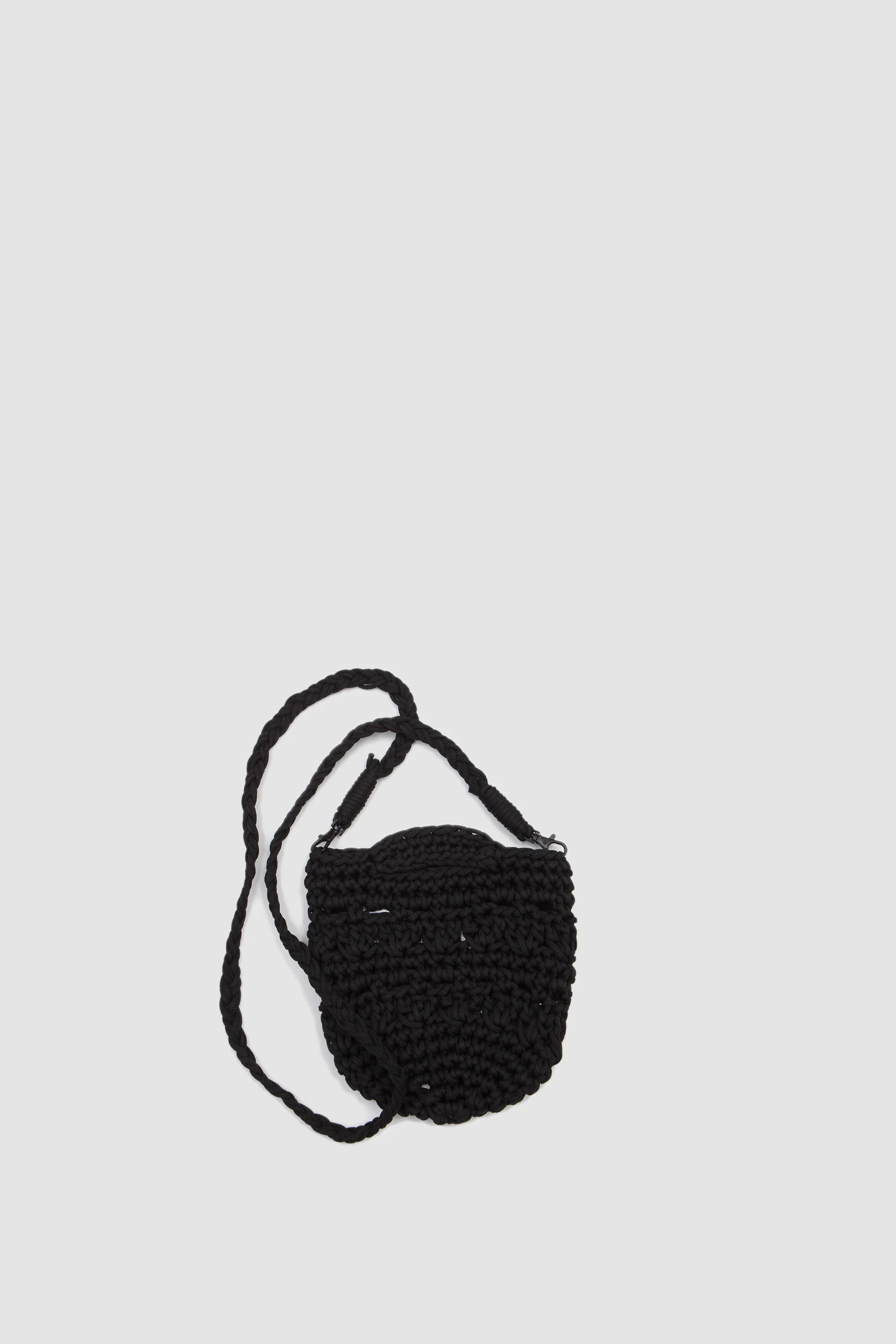 Hand Rope Pouch Black - Image 5