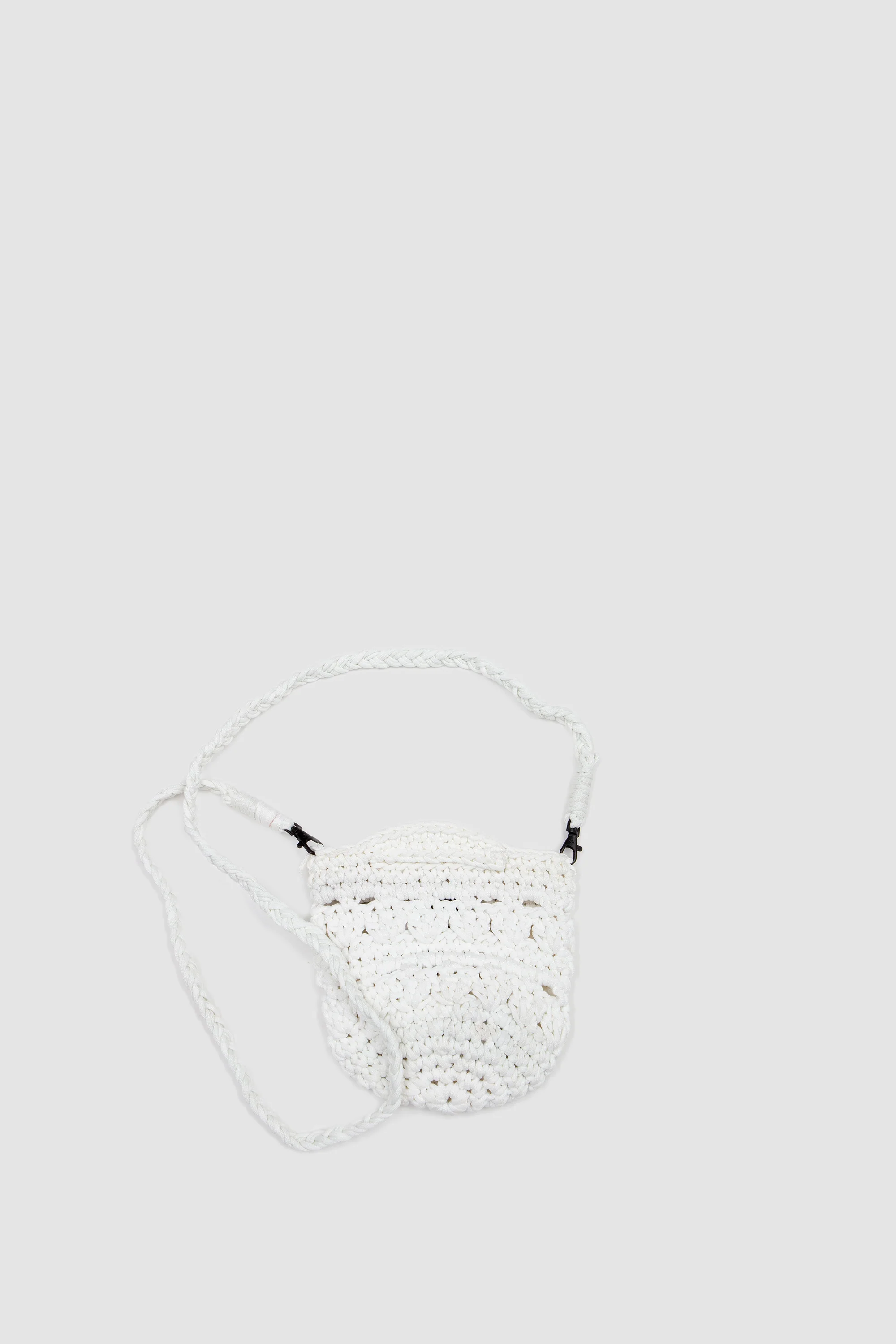 Hand Rope Pouch White - Image 5