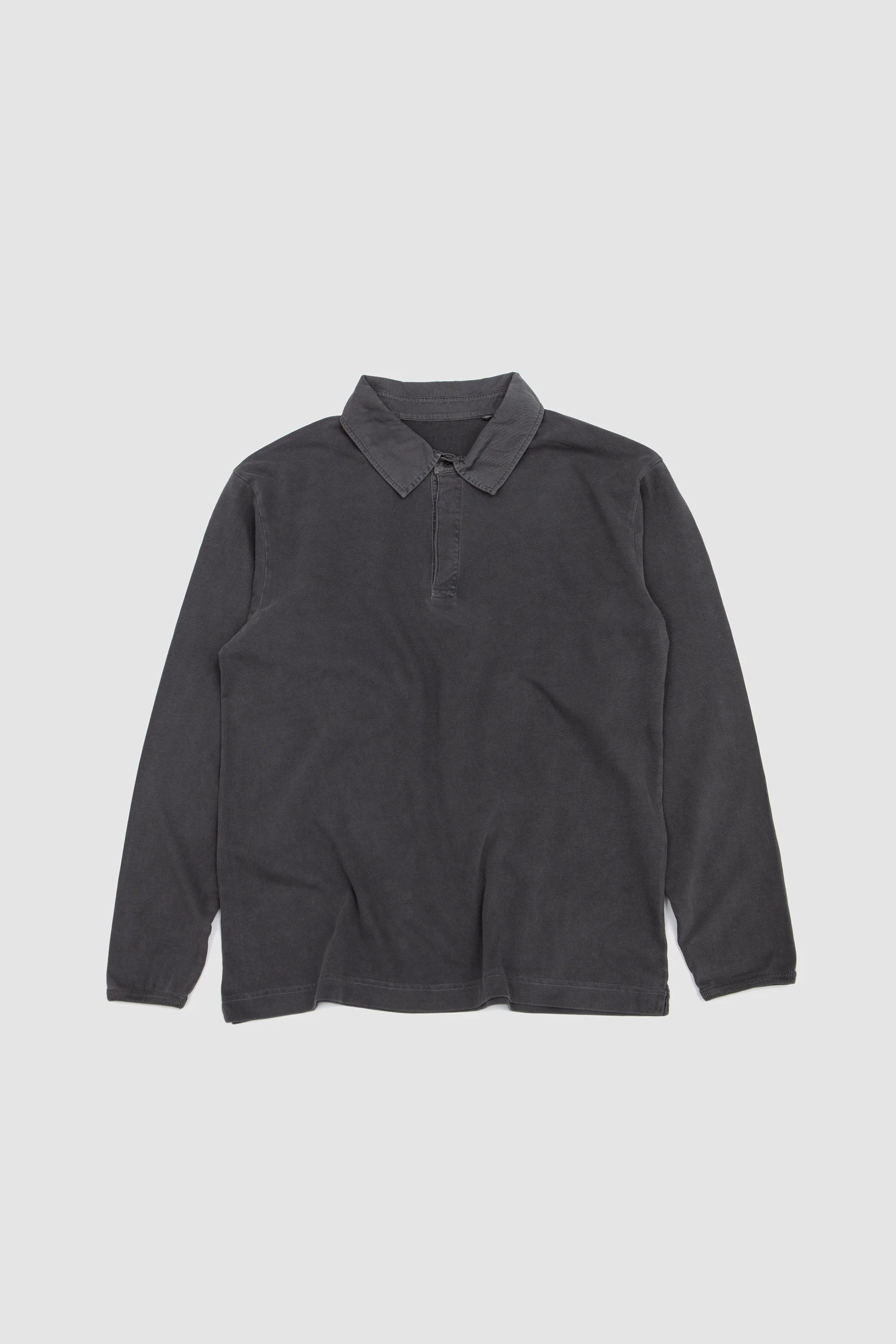 Heavy Jersey Rugby Polo Faded Black