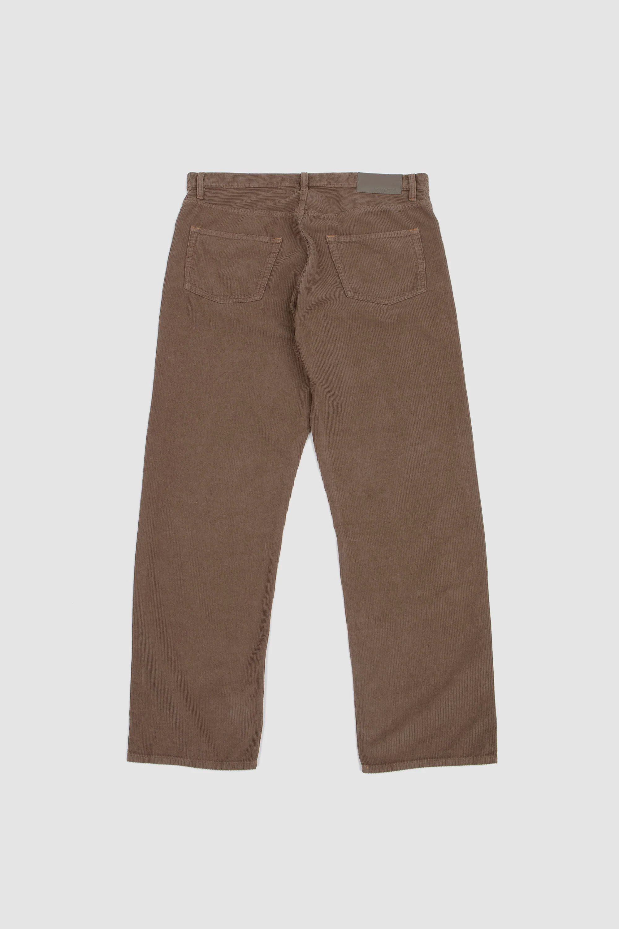Loose Trousers Cord Taupe - Image 5