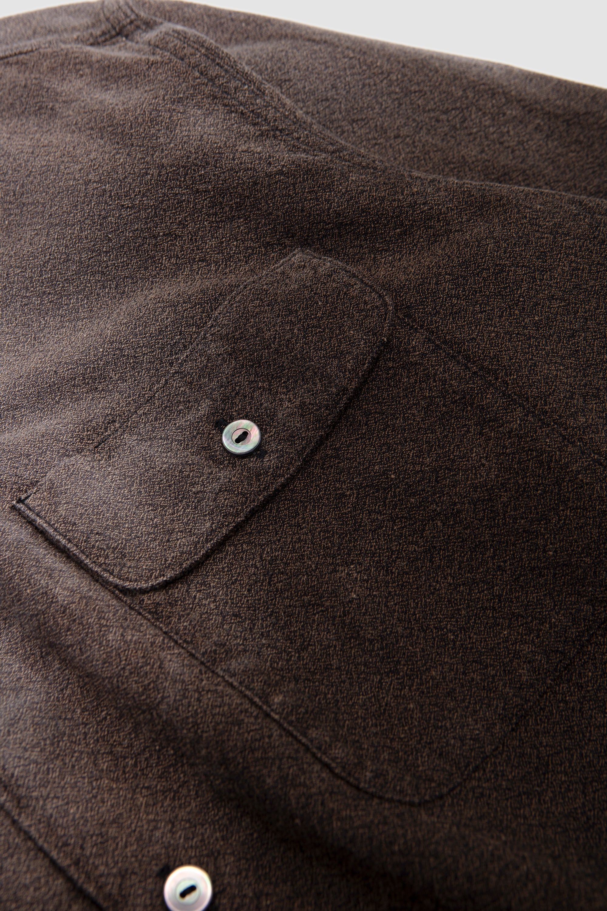 Lot. 117 Work Shirt Faded Brown - Image 4