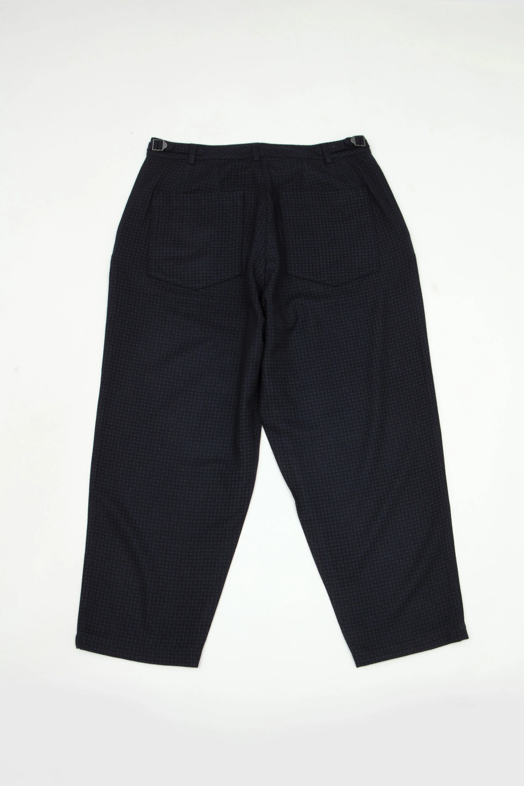 Dutch Pant Dot Print Flannel Navy - Image 5